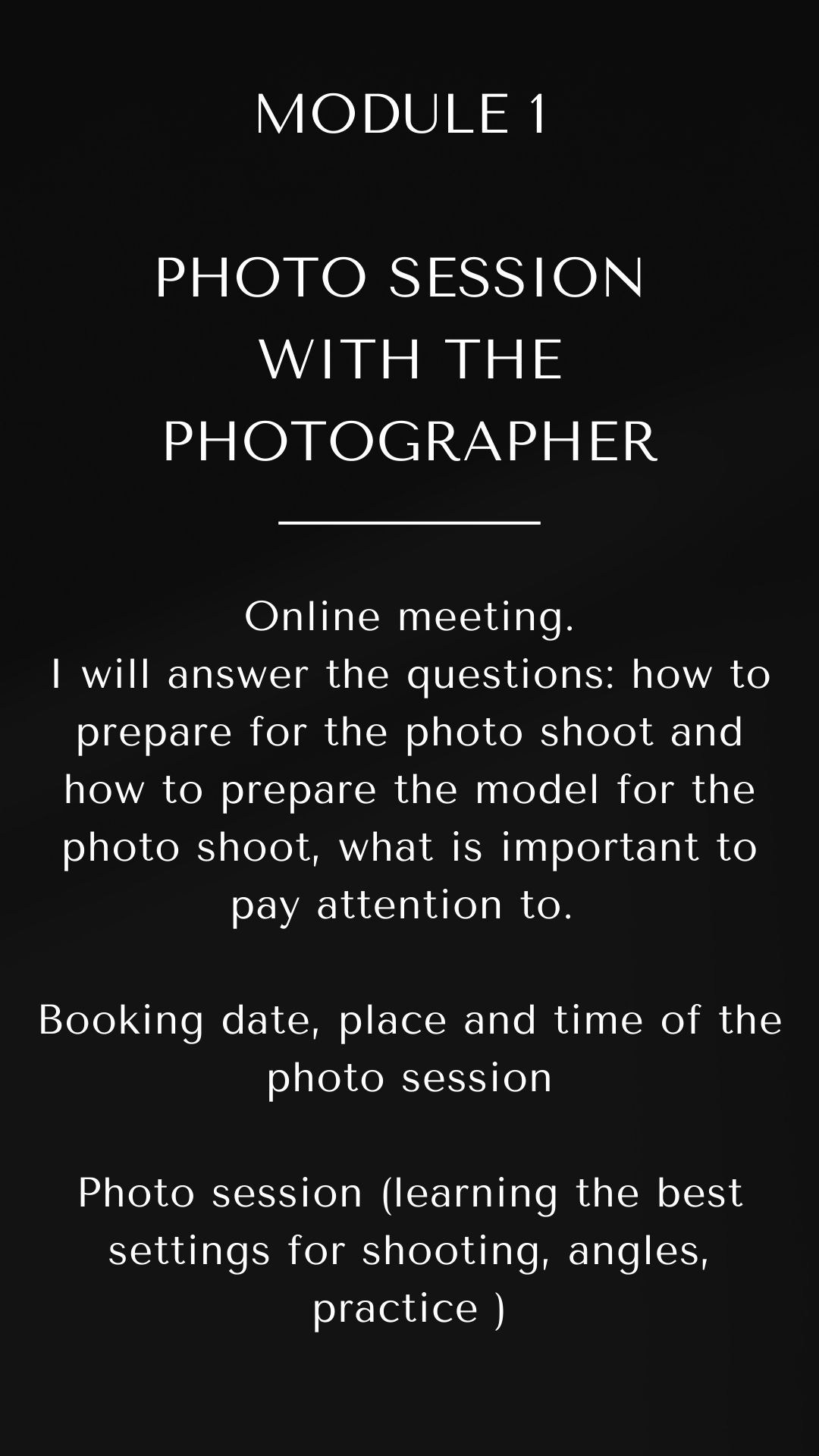 EN. Training. EAZY course. Photographer in Krakow/Europe Veronika Stoma