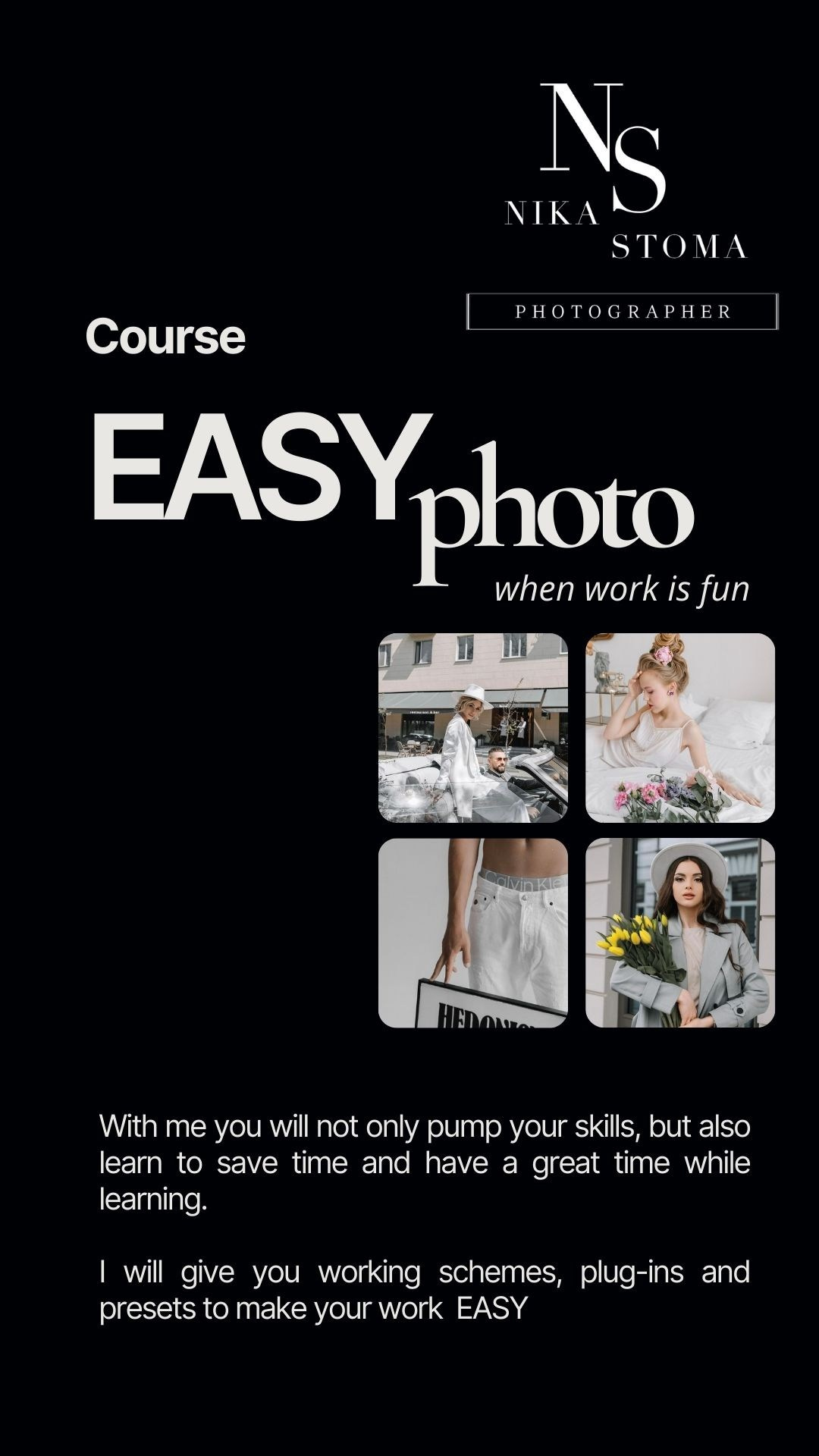 EN. Training. EAZY course. Photographer in Krakow/Europe Veronika Stoma