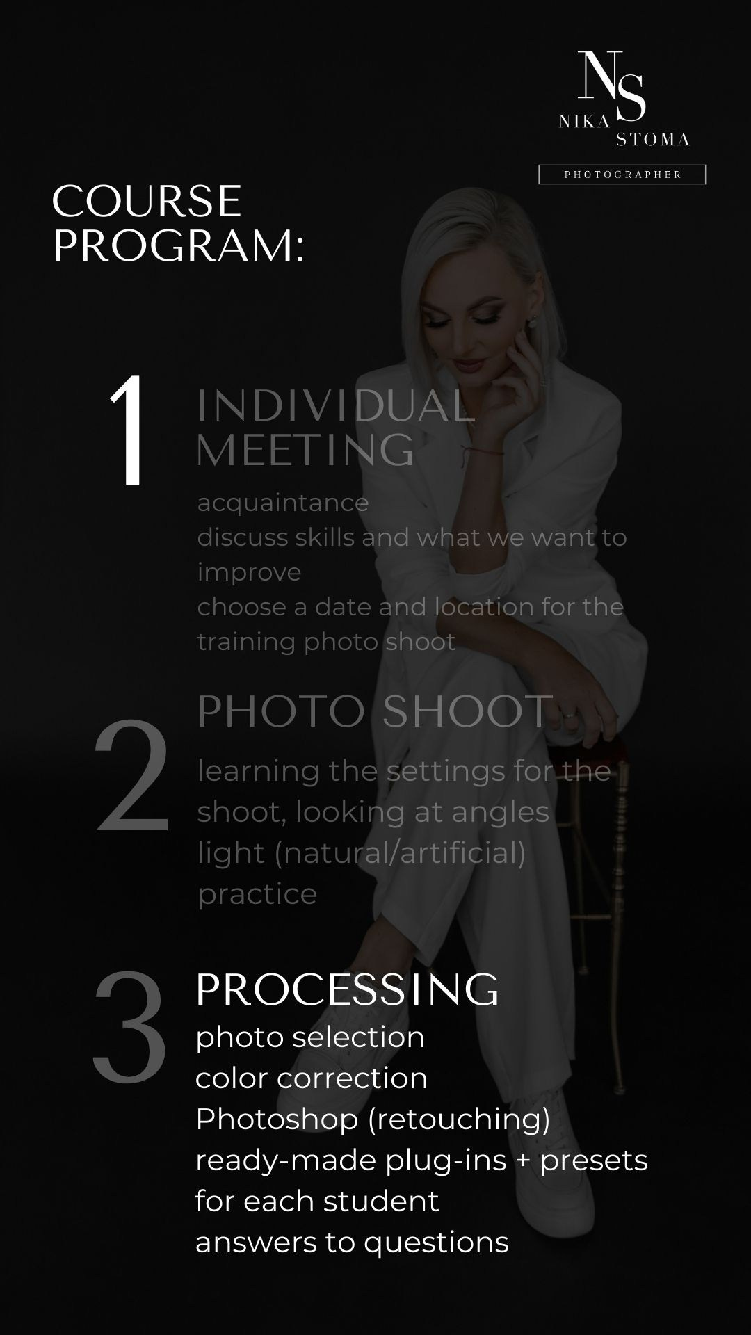 EN. Training. EAZY course. Photographer in Krakow/Europe Veronika Stoma