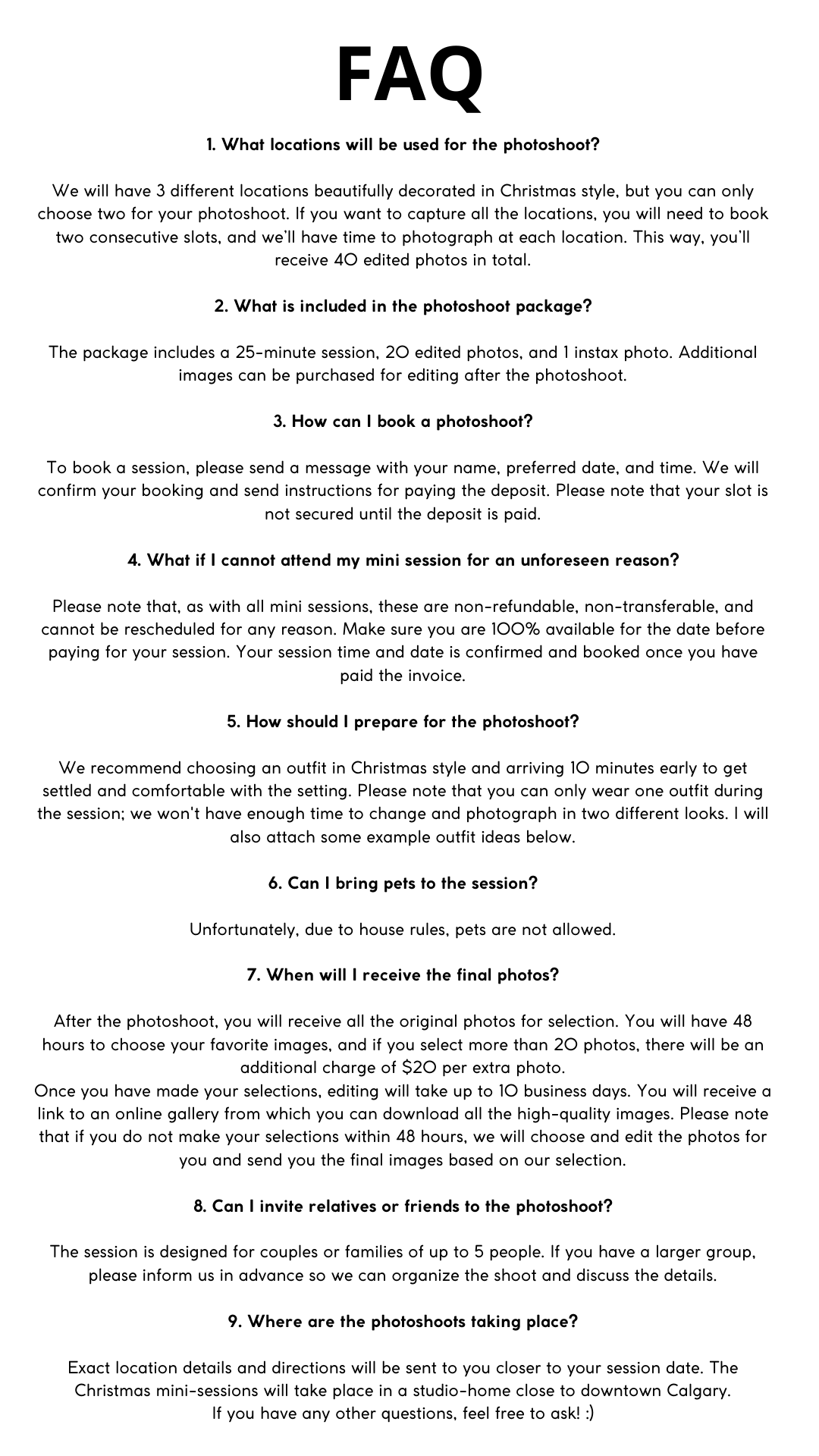 Christmas minis 2025. Home