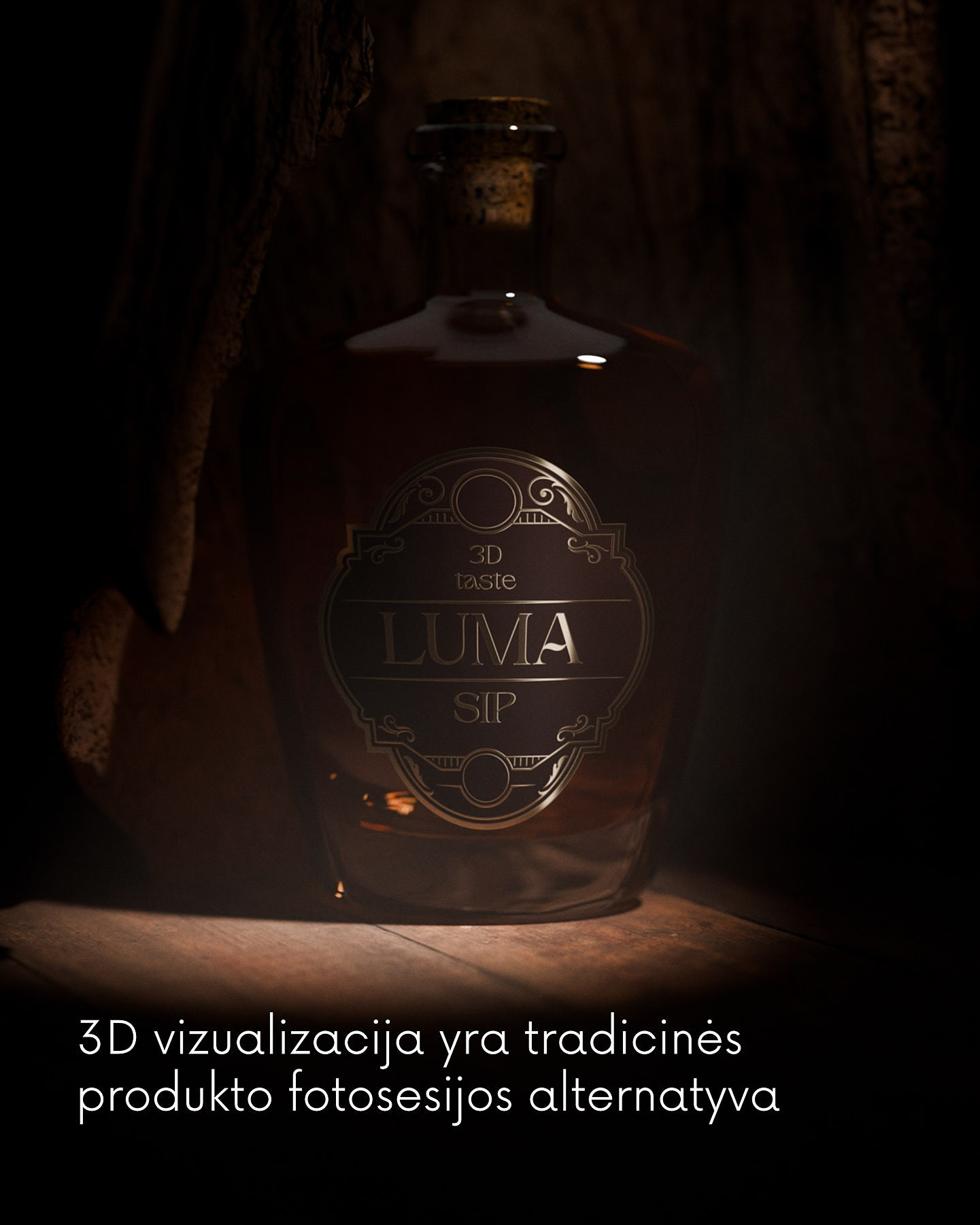 Apie 3D dizainą. Boutique 3D product pack-shot Studio