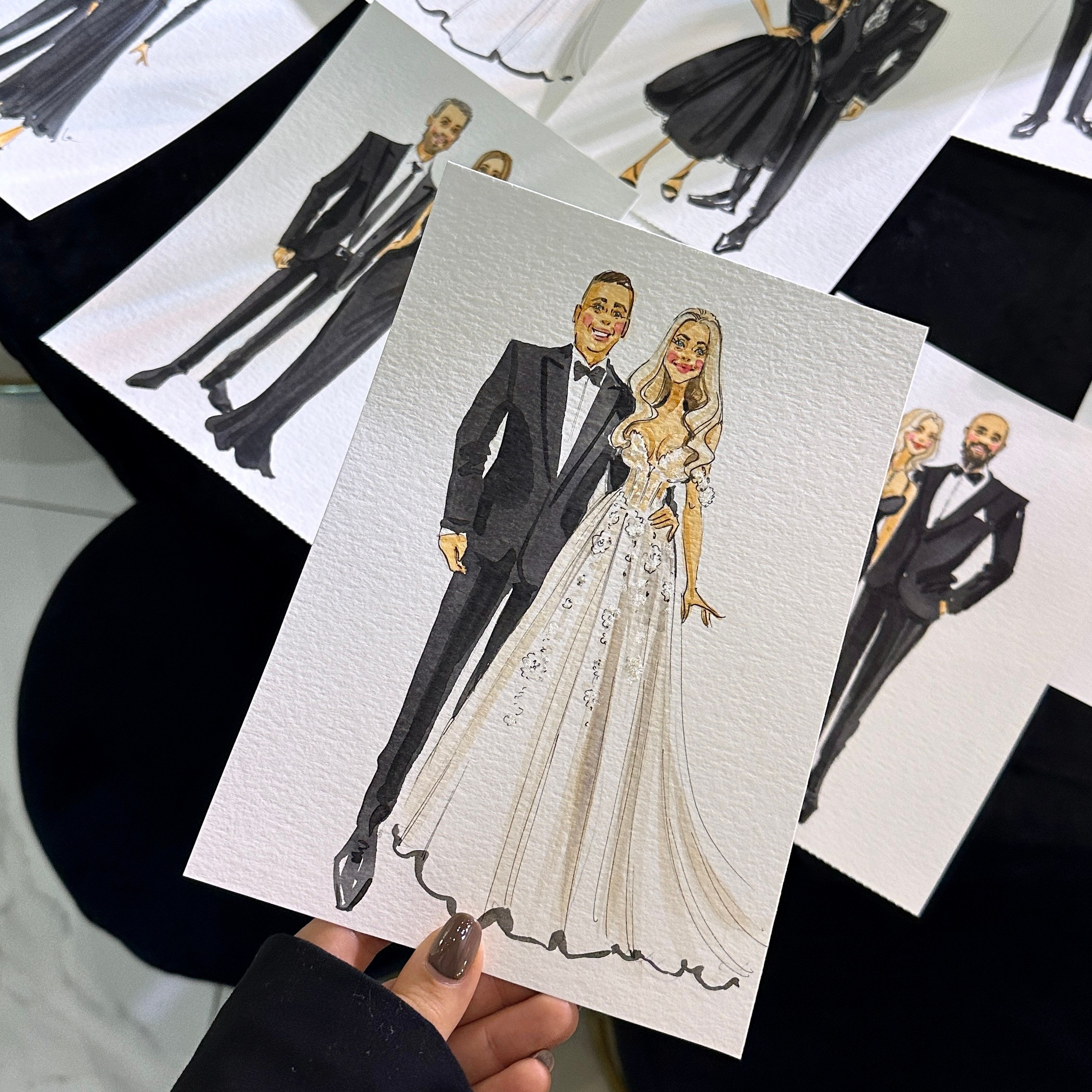 Wedding Seatings Cards. InnaIllustrator