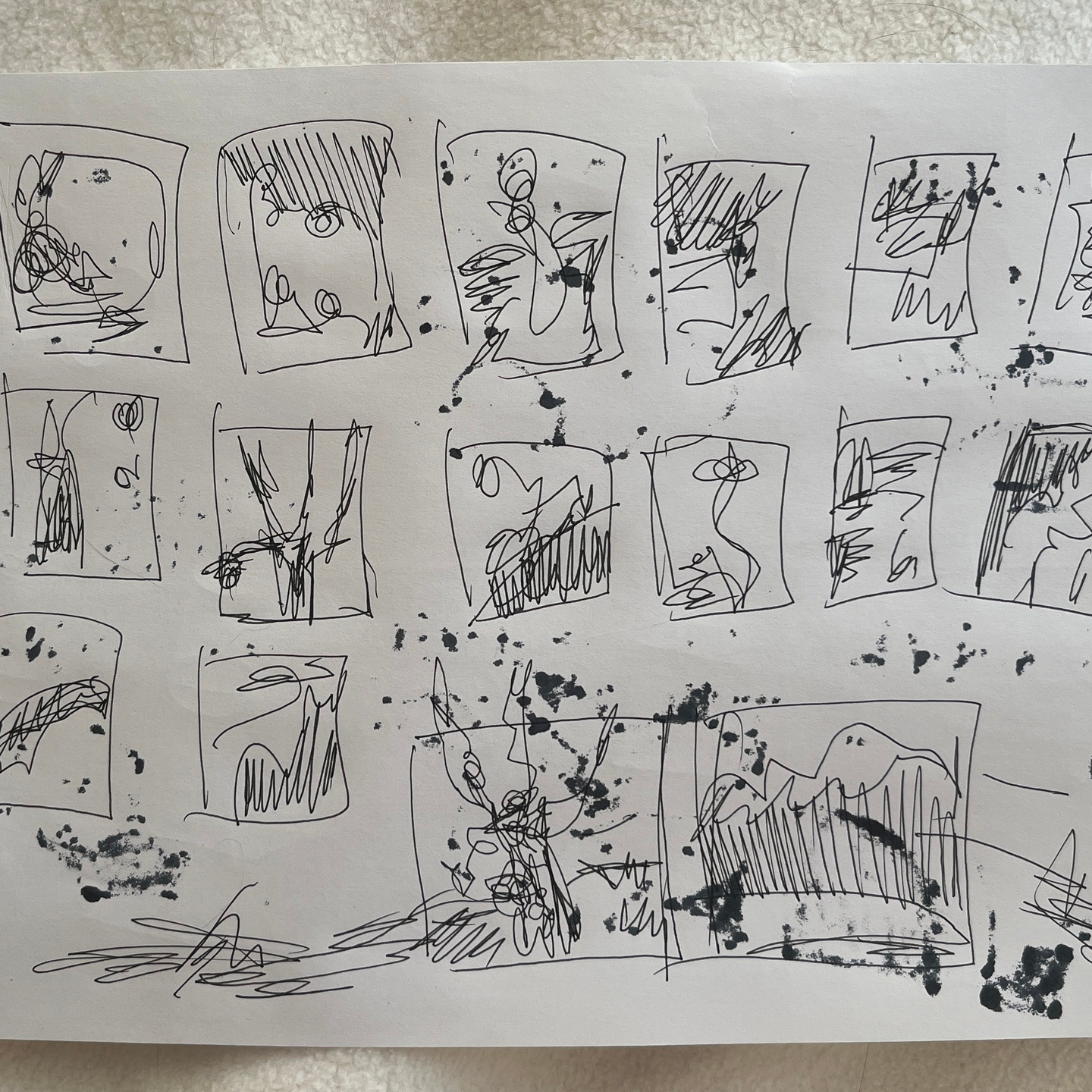 Метод 10×10 Sketch Method — развитие креативного мышления через эскизы. Школа современного искусства Лени Сморагдовой