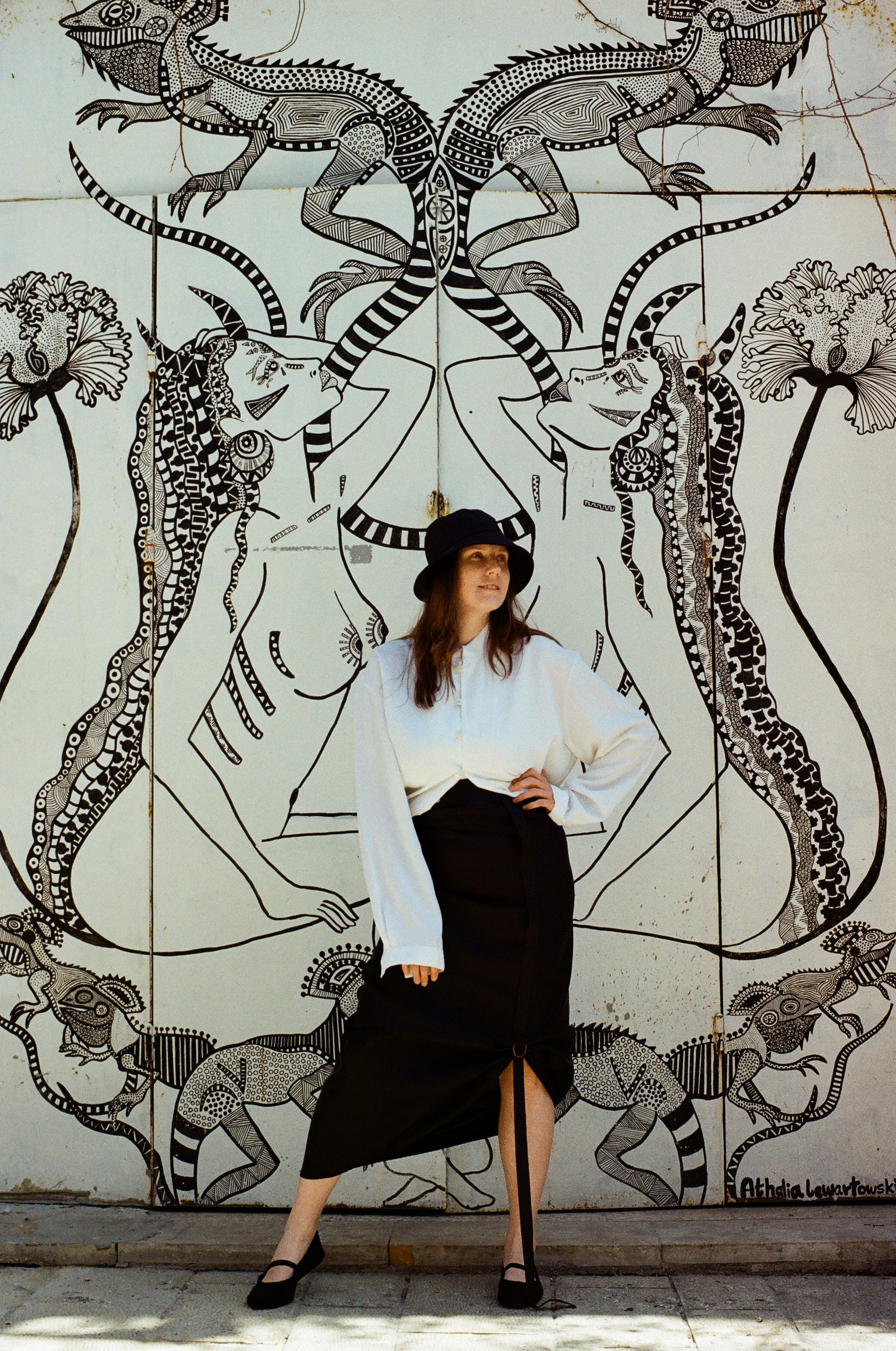 Vintage shop. Film portrait photographer