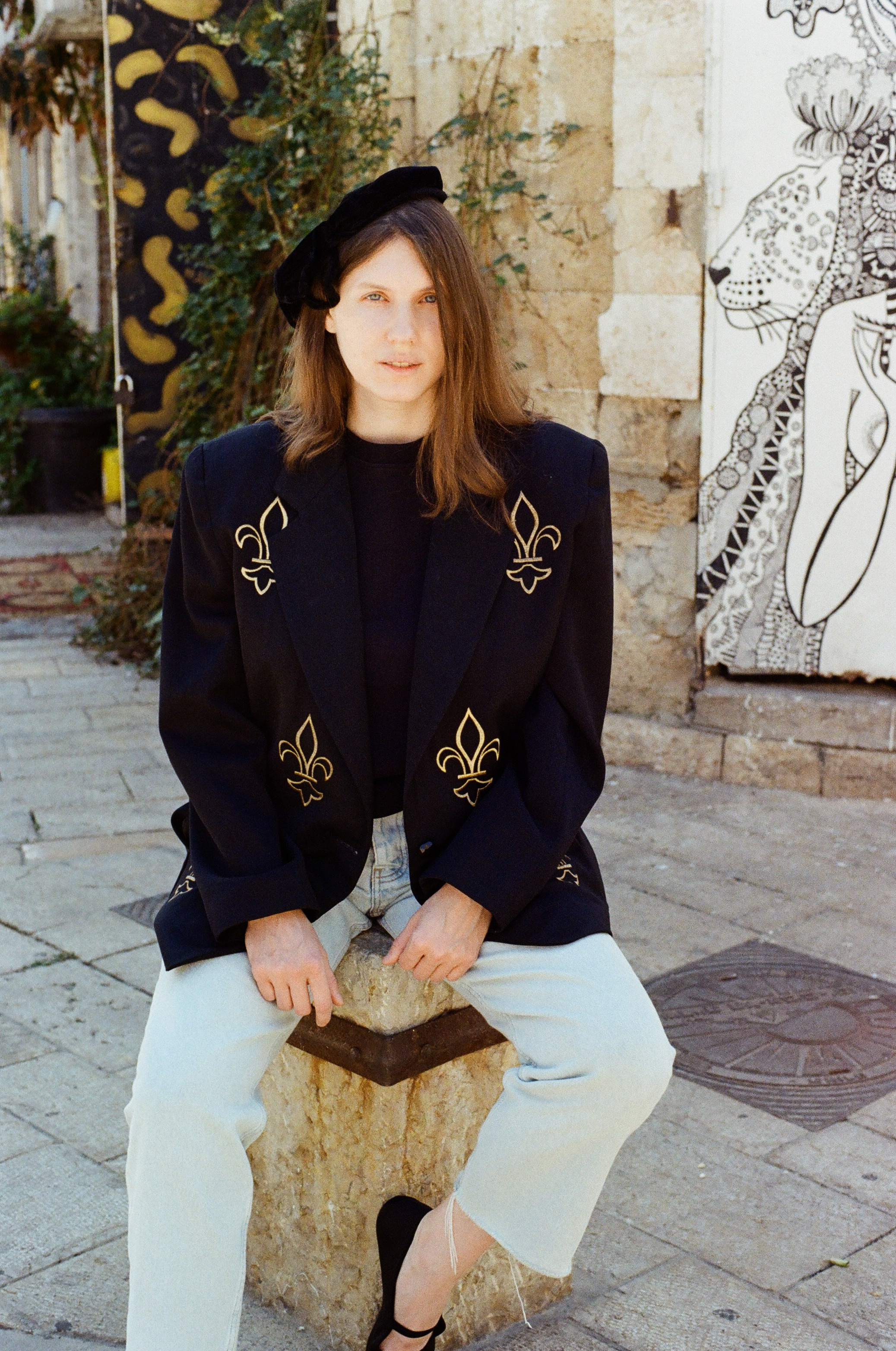 Vintage shop. Film portrait photographer