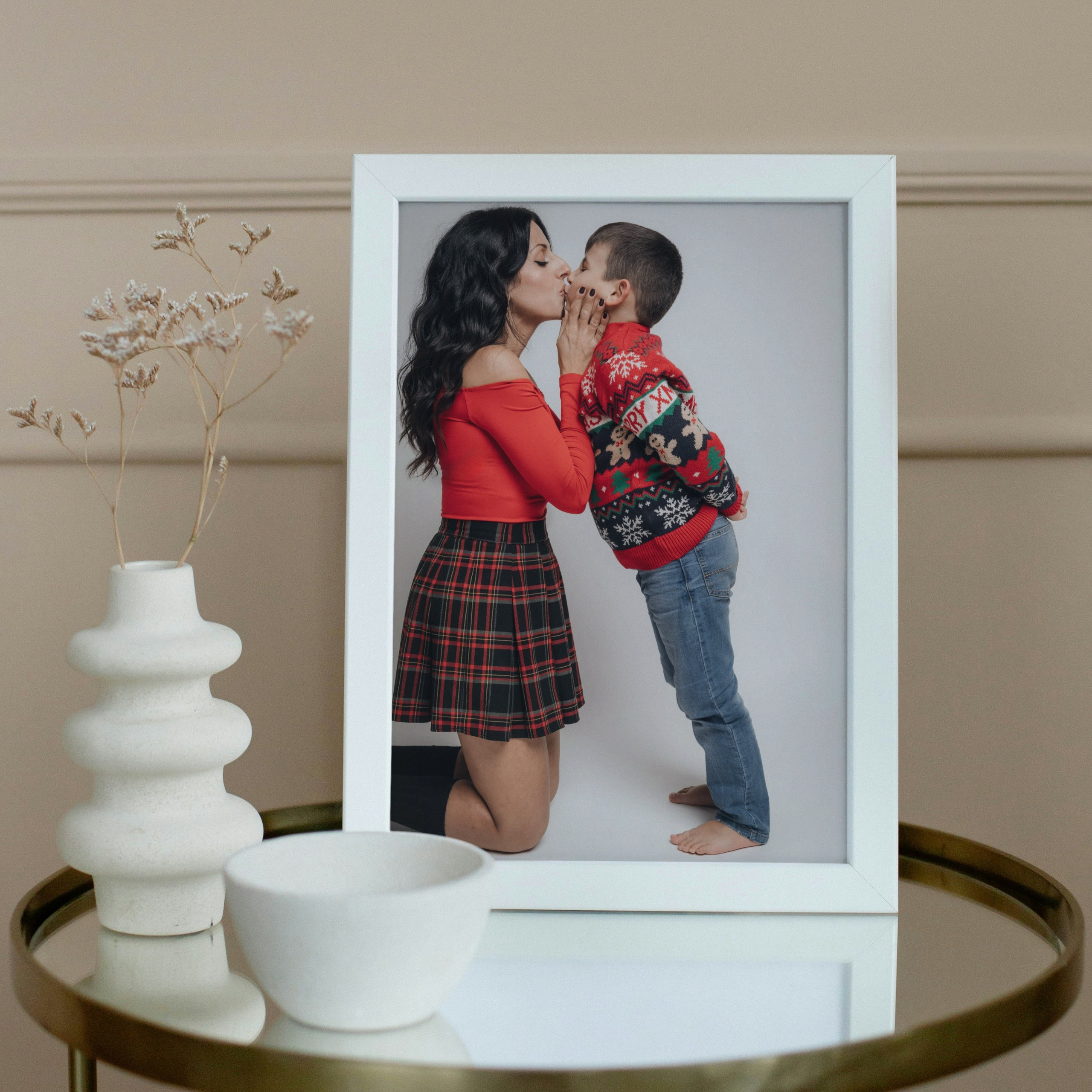 Mini sessione natalizia 2025 bambini Pomezia