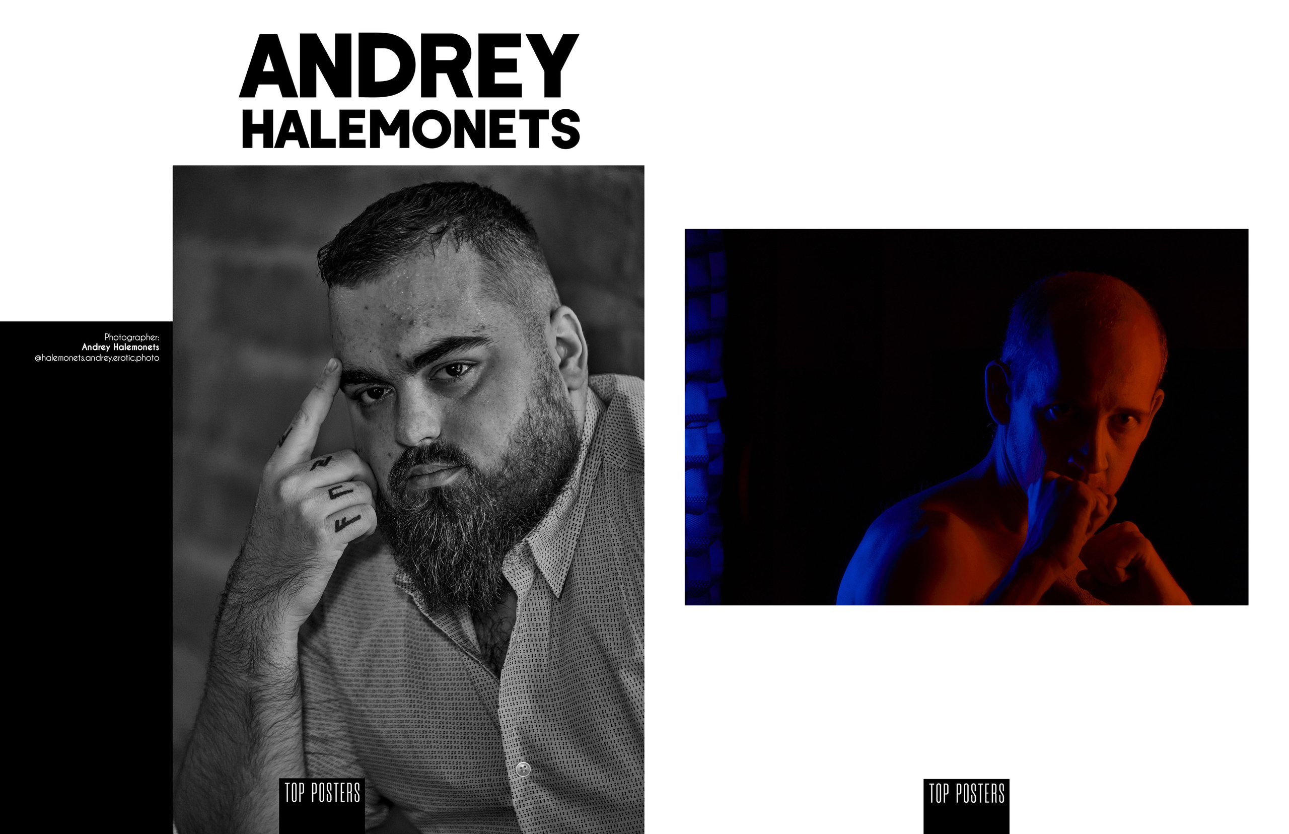 TOP POSTERS MAGAZINE — June, Man Style (Vol 1160). Профессиональный Фотограф Халемонец Андрей в Кривой Рог Днепр Украина