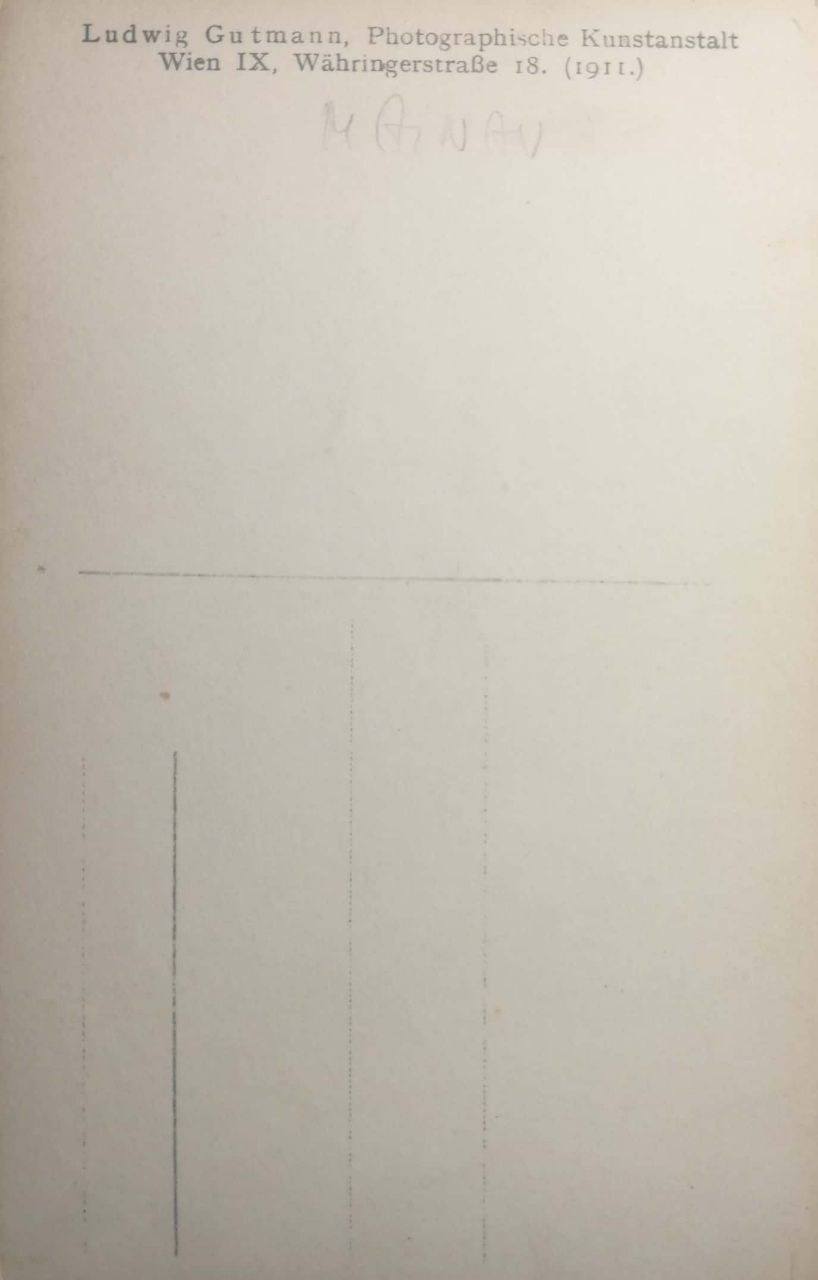 Снимок 1911 года фотографа Людвига Гутмана. Национальность и судьба. Фотограф, коллекционер винтажных открыток и создатель историй на пересечении прошлого и личного. Ирина Дайнакова