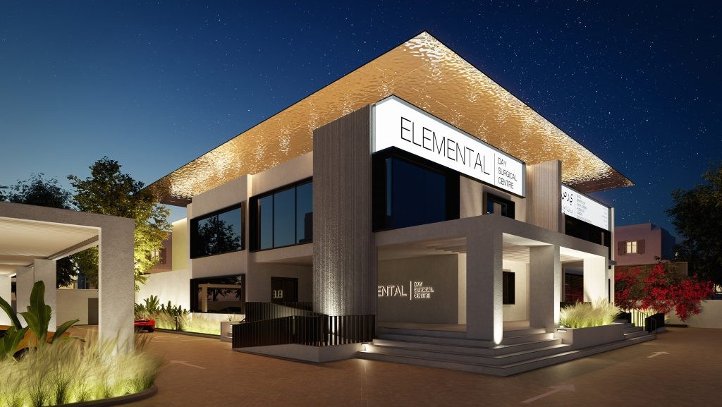 ELEMENTAL DAY SURGICAL CENTRE IN DUBAI. Interior Design & 3D Rendering | Alena Bulataya Design Buro