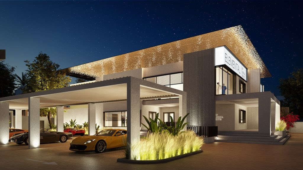 ELEMENTAL DAY SURGICAL CENTRE IN DUBAI. Interior Design & 3D Rendering | Alena Bulataya Design Buro