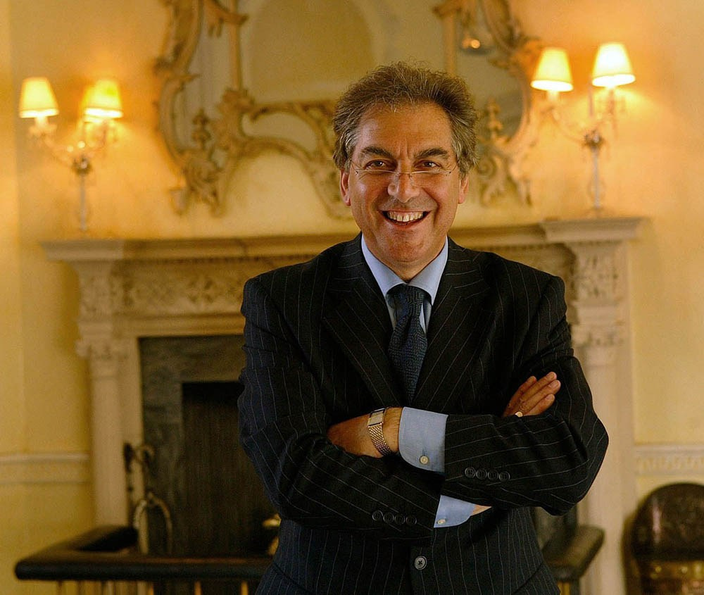 An executive portrait of a gentleman in a private residence.