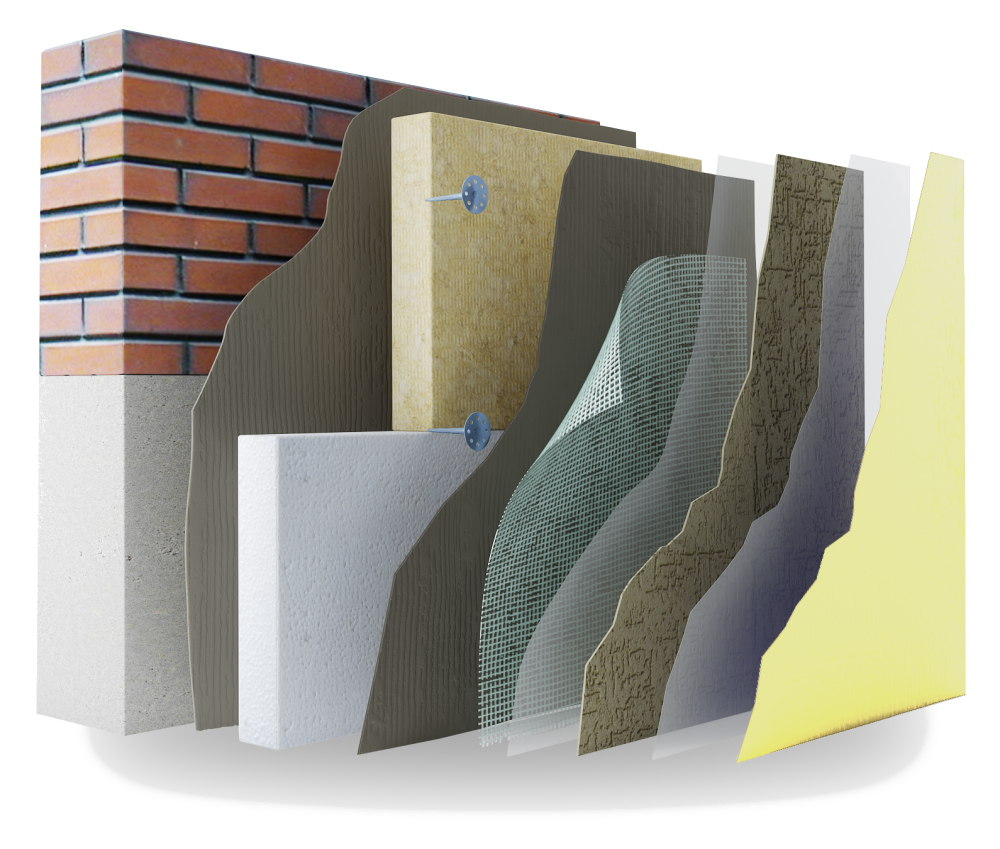 Aislamiento de fachada SATE en Barcelona. Rehabilitación de fachada con sistema SATE Barcelona. Aislamiento térmico exterior en viviendas de Barcelona. Sistema SATE instalado por empresa de reformas Barcelona