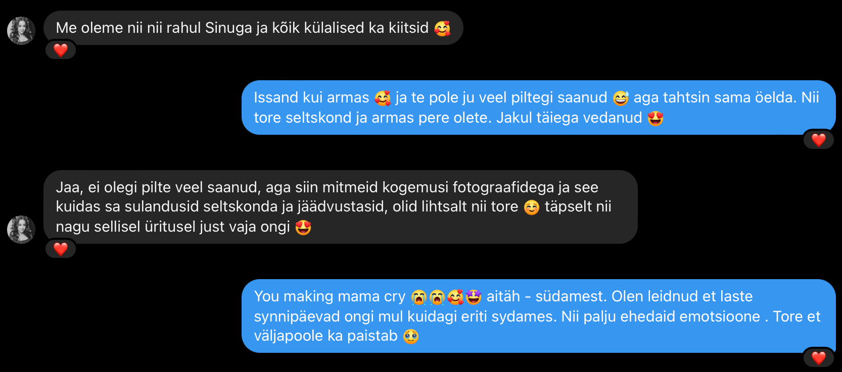 Portree-, pere- ja ettevõtmiste fotograaf Tallinnas Miina Arop-Priidik