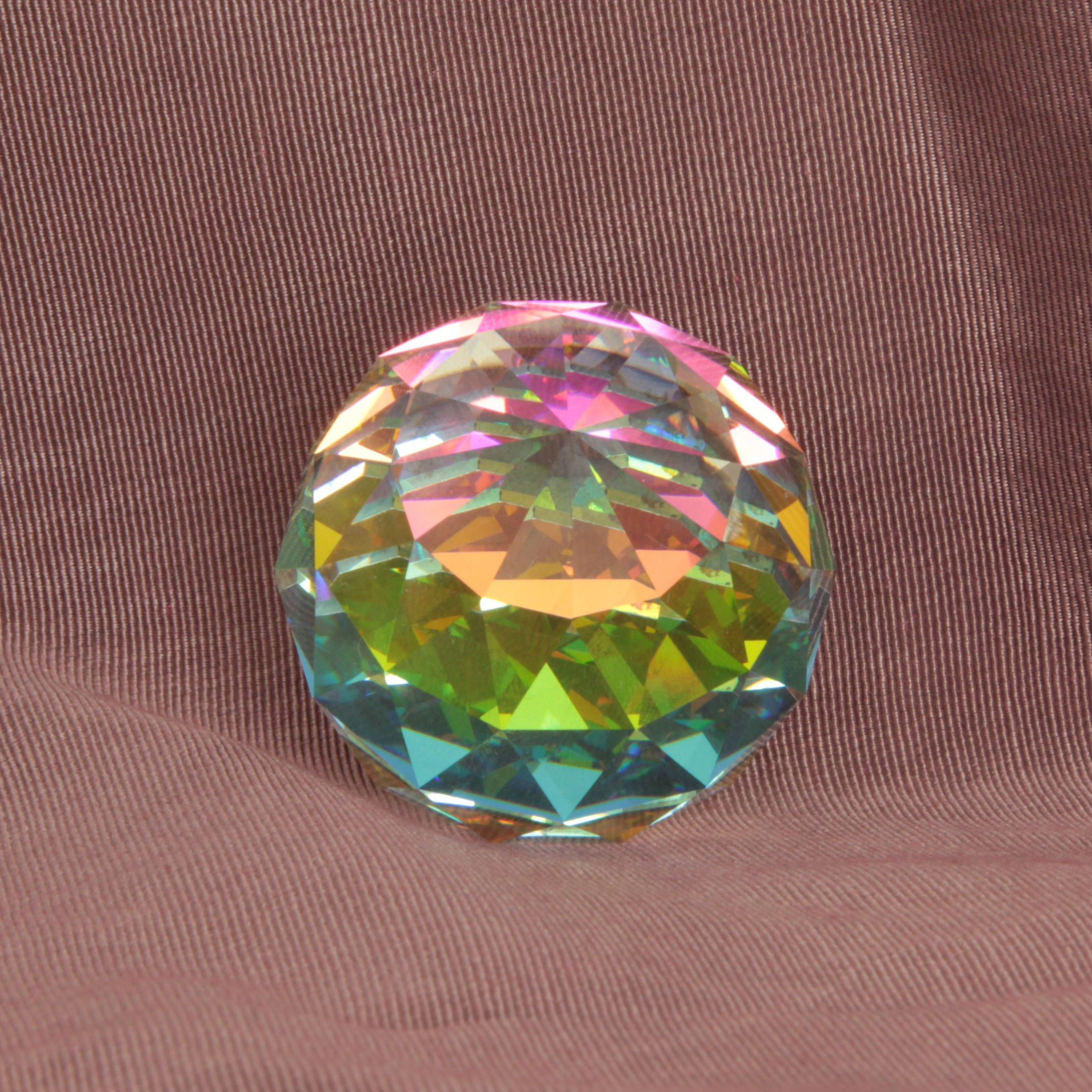 Swarovski Vintage Crystal Paperweight handmade Austria Late 20th century