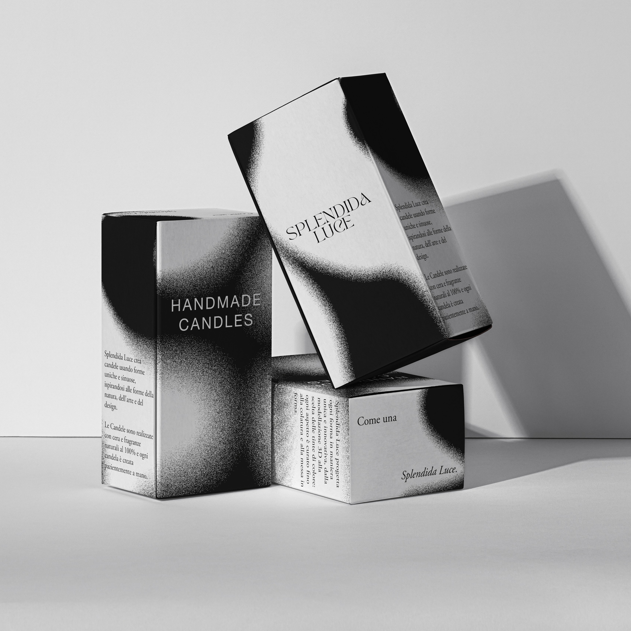 Splendida Luce - brand identity. Aura Studio / co-design space