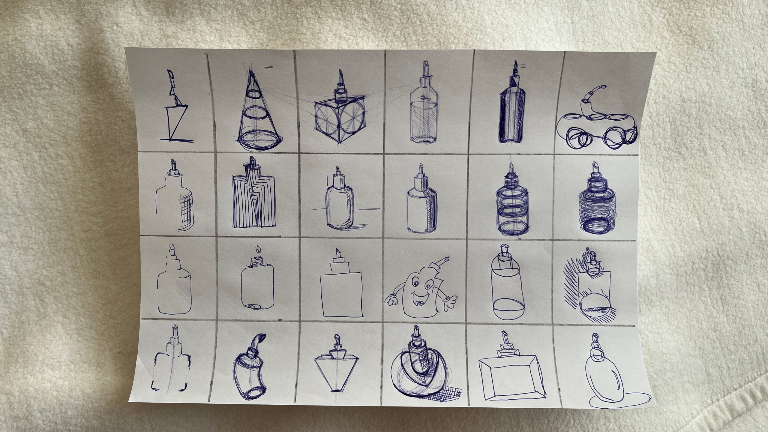 Метод 10×10 Sketch Method — развитие креативного мышления через эскизы. Школа современного искусства Лени Сморагдовой