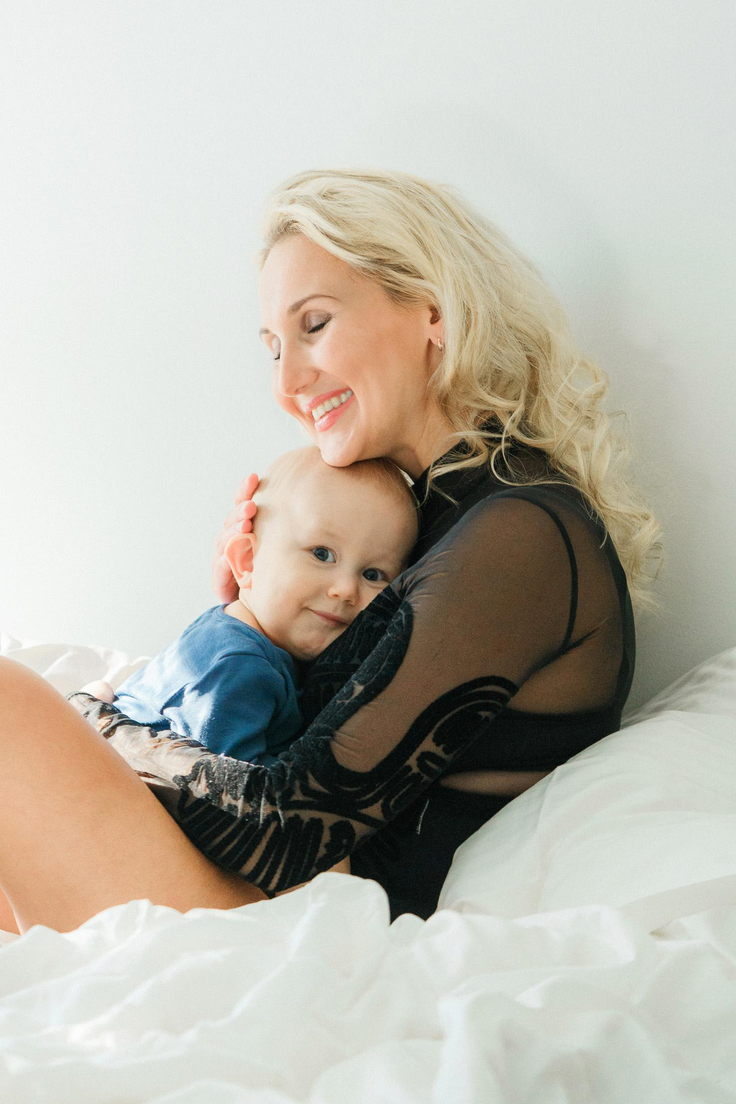 Äiti- lapsikuvaus asiakkaan kotona