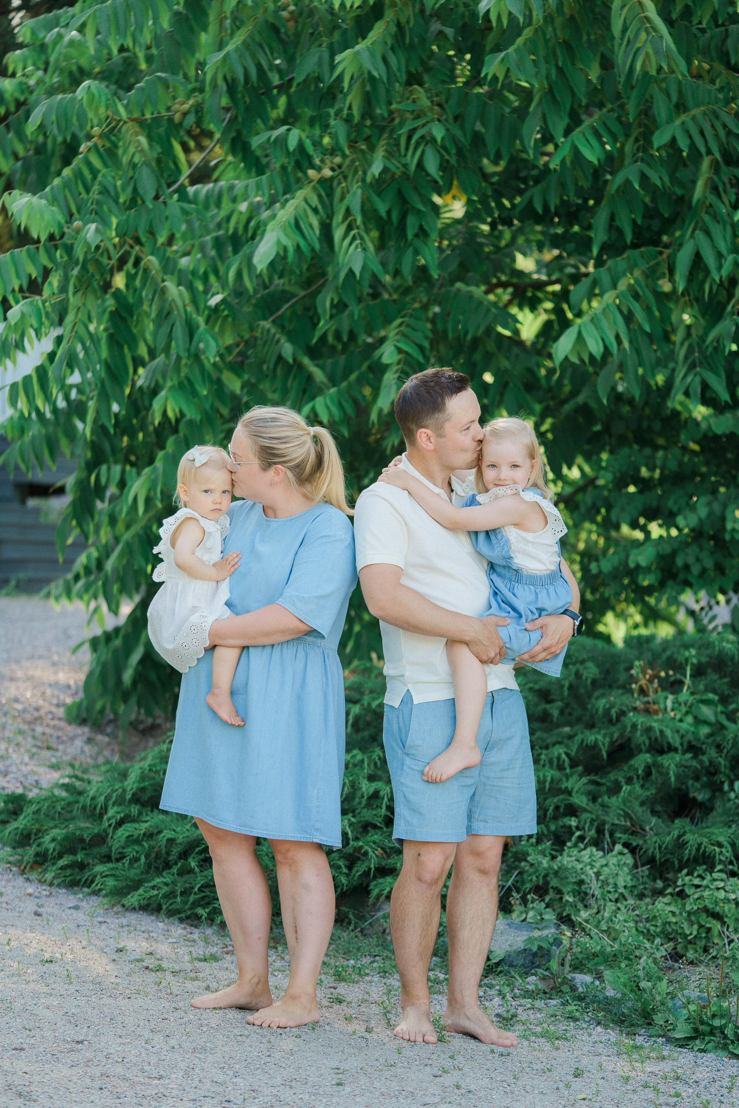 Yksivuotis- ja perhekuvaus Espoossa