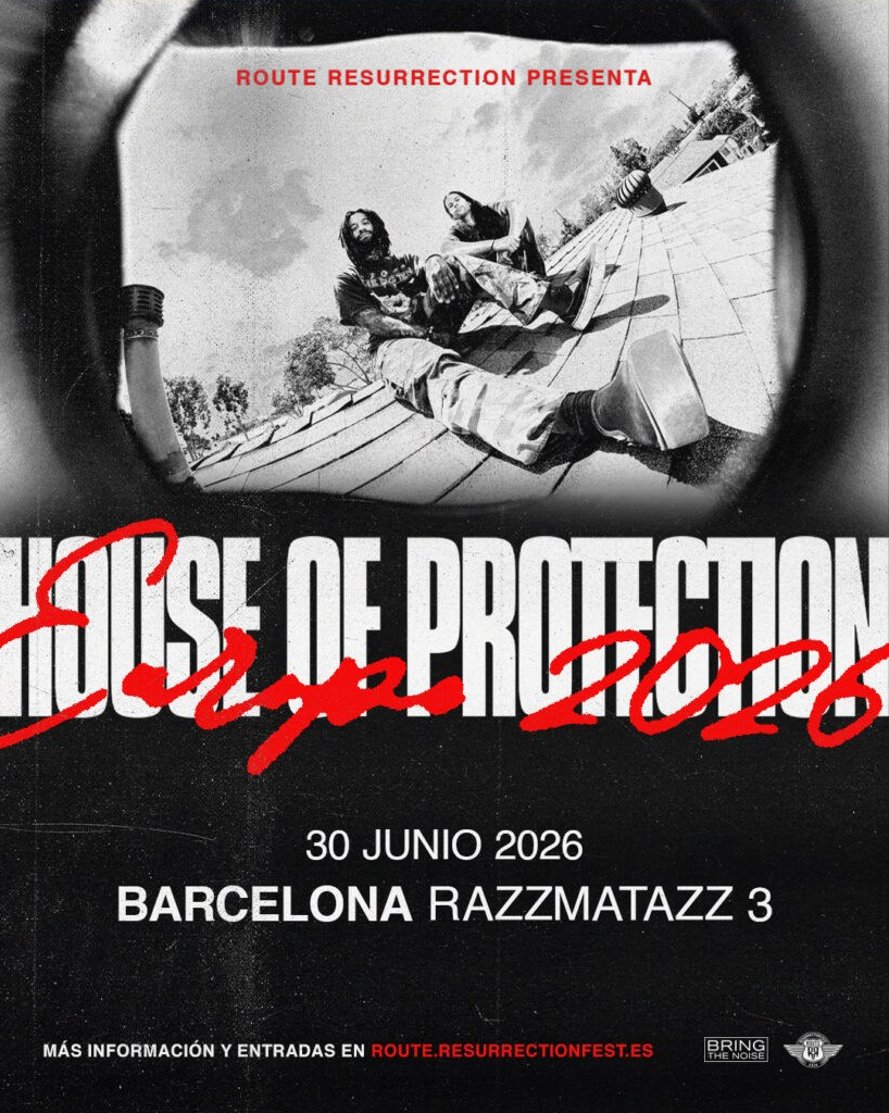 House of Protection — Concierto en Barcelona 2026: ex Fever 333 debutan con show propio en España | FOTKAI