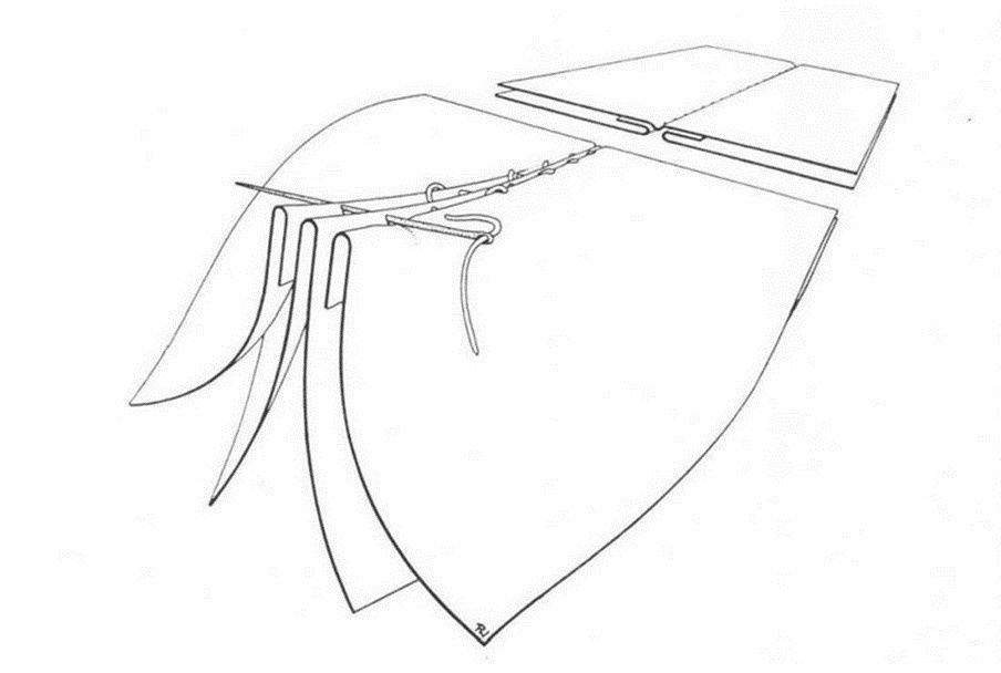 Рубаха из Выборга, Дания, XI век,. КРиС «НОРТМАН»