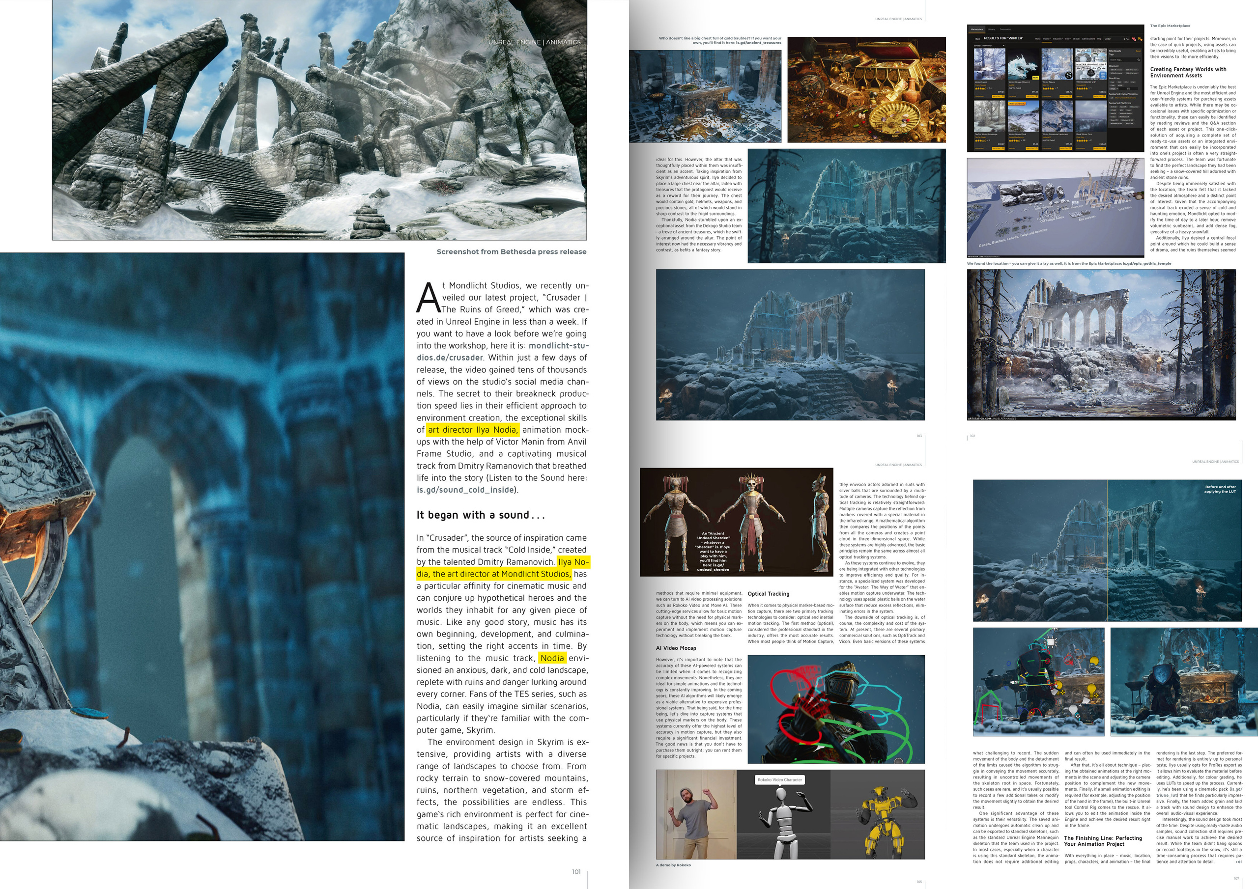 Press: Digital Production #3 Magazine MAY-JUN 2023. Ilya Nodia — Cinematic Stories, Directing, Advertising