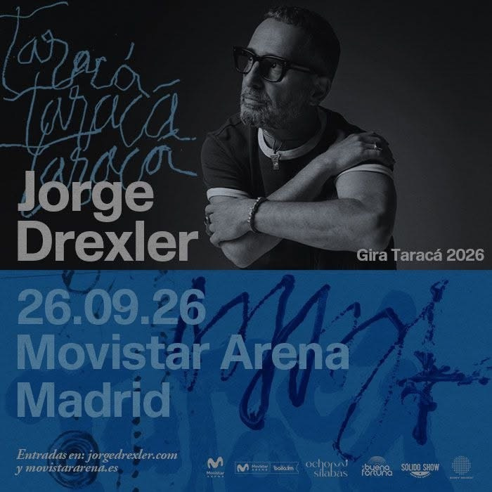 Jorge Drexler Will Present His New Album 'TARACÁ' at Madrid’s Movistar Arena This September | FOTKAI