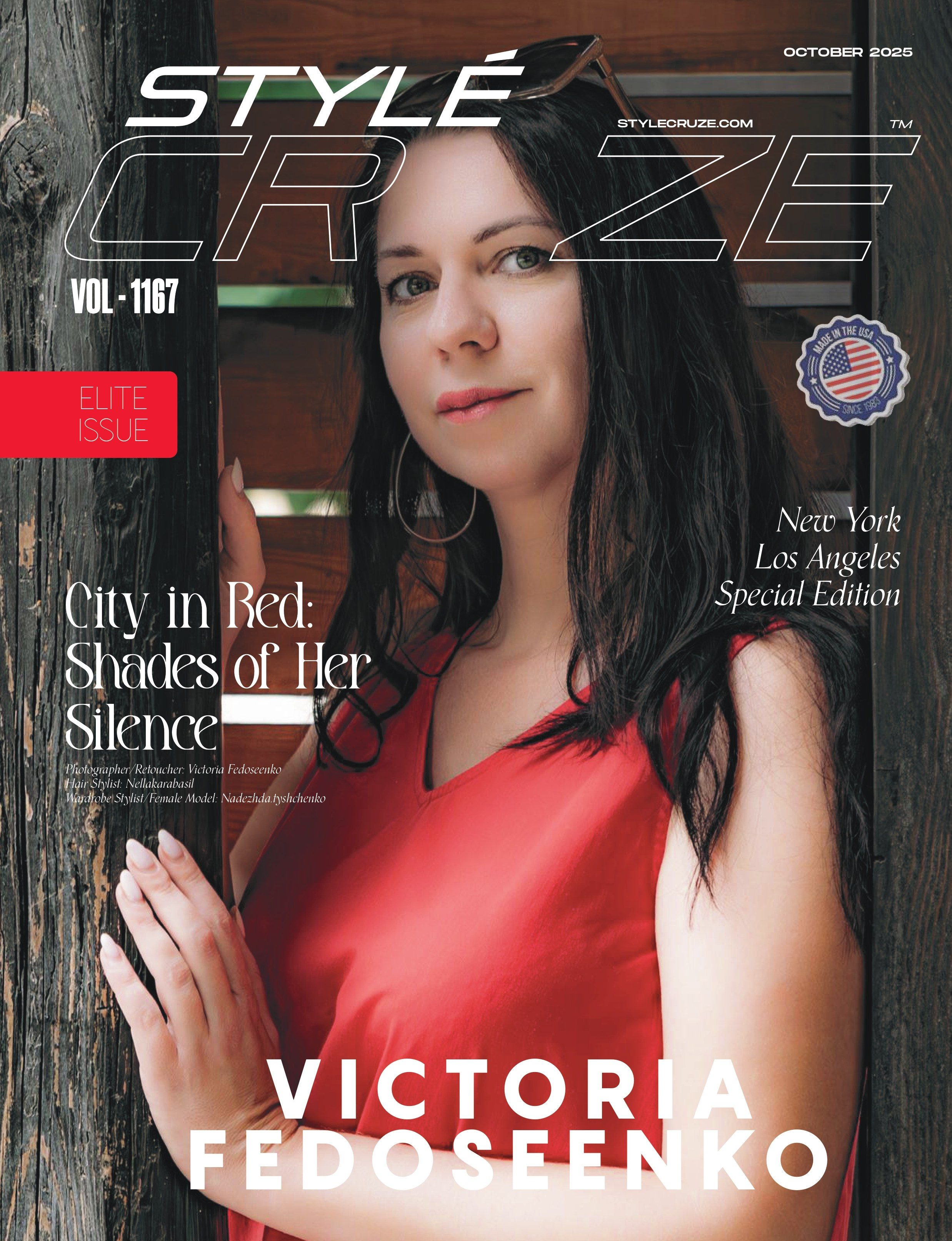 PUBLICATIONS. Victoria Fedoseenko. Editorial portrait & brand & event photographer based in Serbia