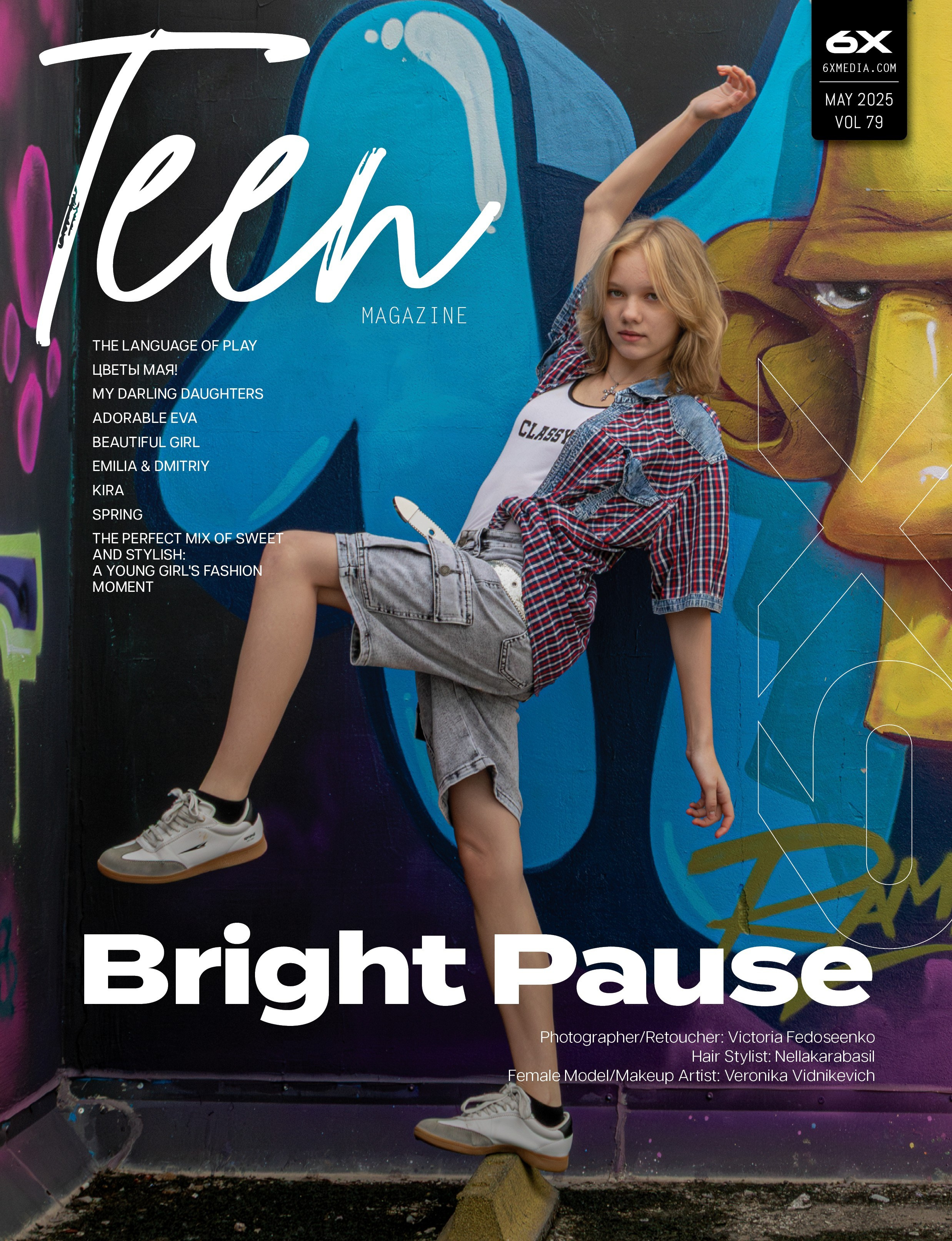 PUBLICATIONS. Victoria Fedoseenko. Editorial portrait & brand & event photographer based in Serbia