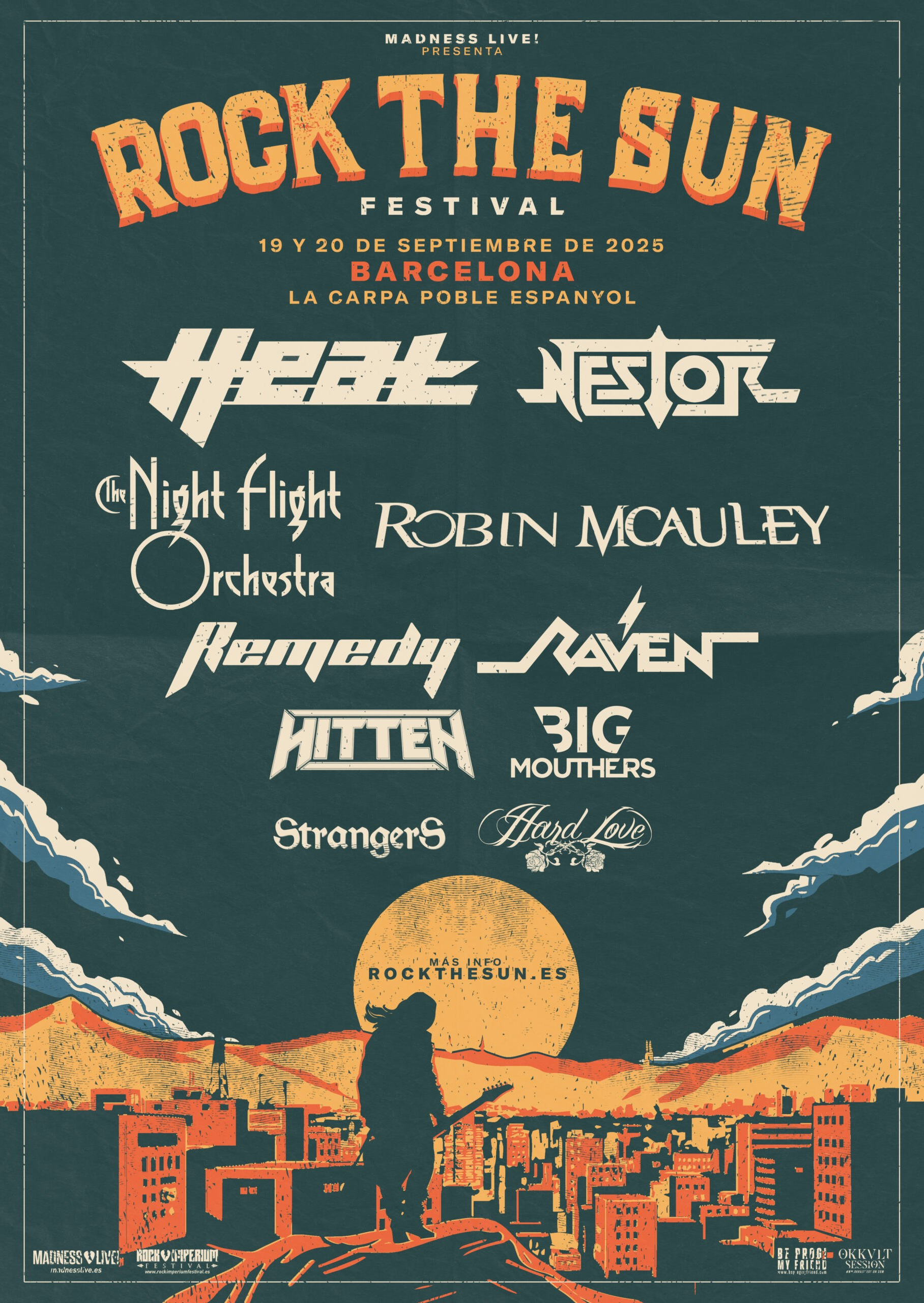 Rock and Metal Concert Calendar in Spain — September 2025 | FOTKAI