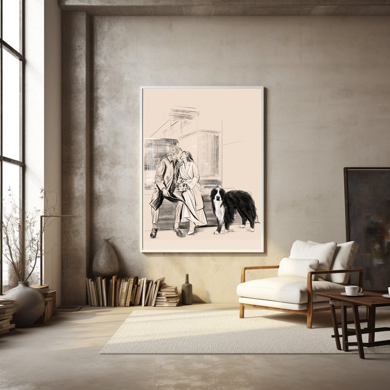 Personalized Wedding Paintings. Elizaveta Razumova: Cinematic Photography for Love, Weddings, Portraits & Brands