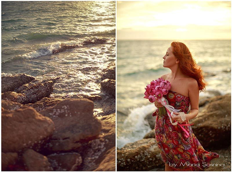 Photosession on the beach
