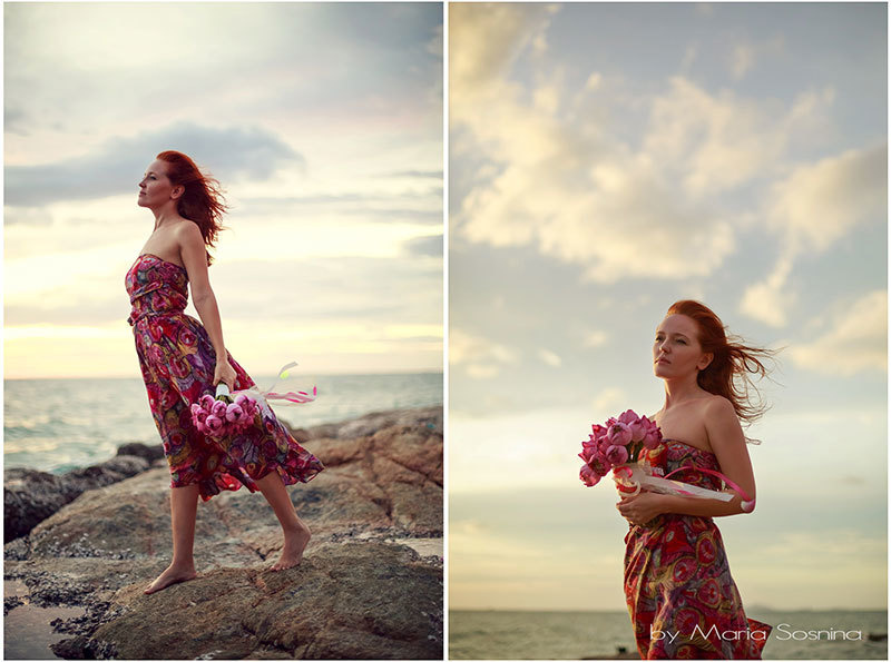 Photosession on the beach