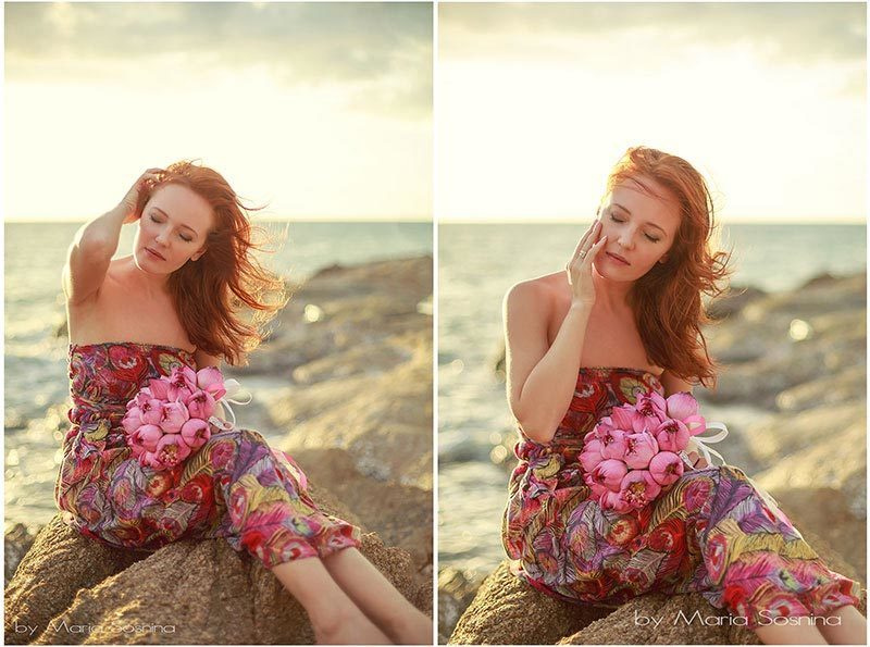 Photosession on the beach