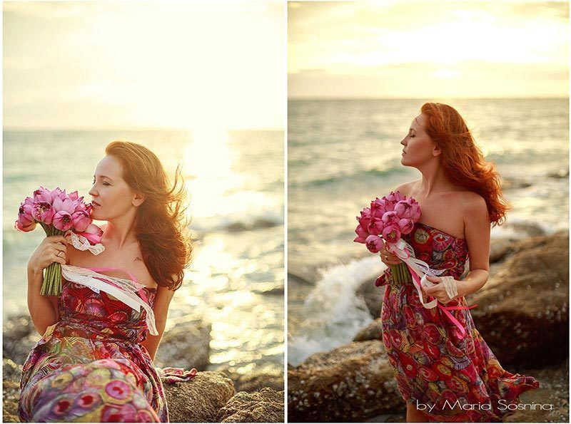 Photosession on the beach