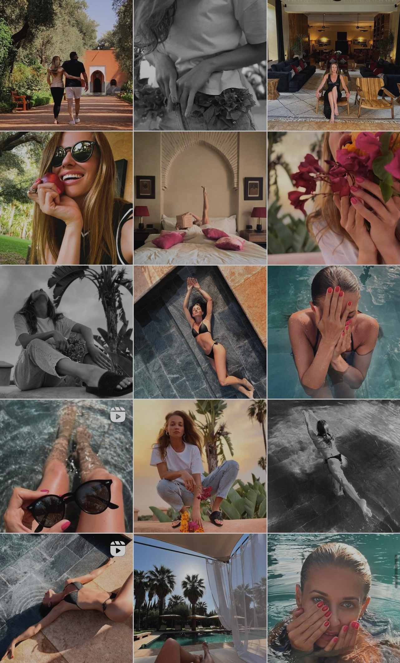 moodboard de vacances estivales, mer, voyage, détente et souvenirs ensoleillés