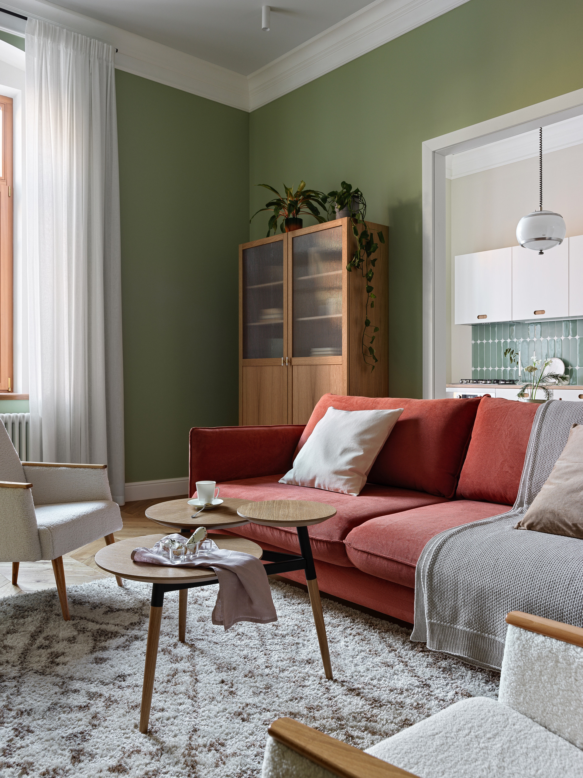 Дизайн проект ретро-квартиры в стиле винтаж с элементами современности