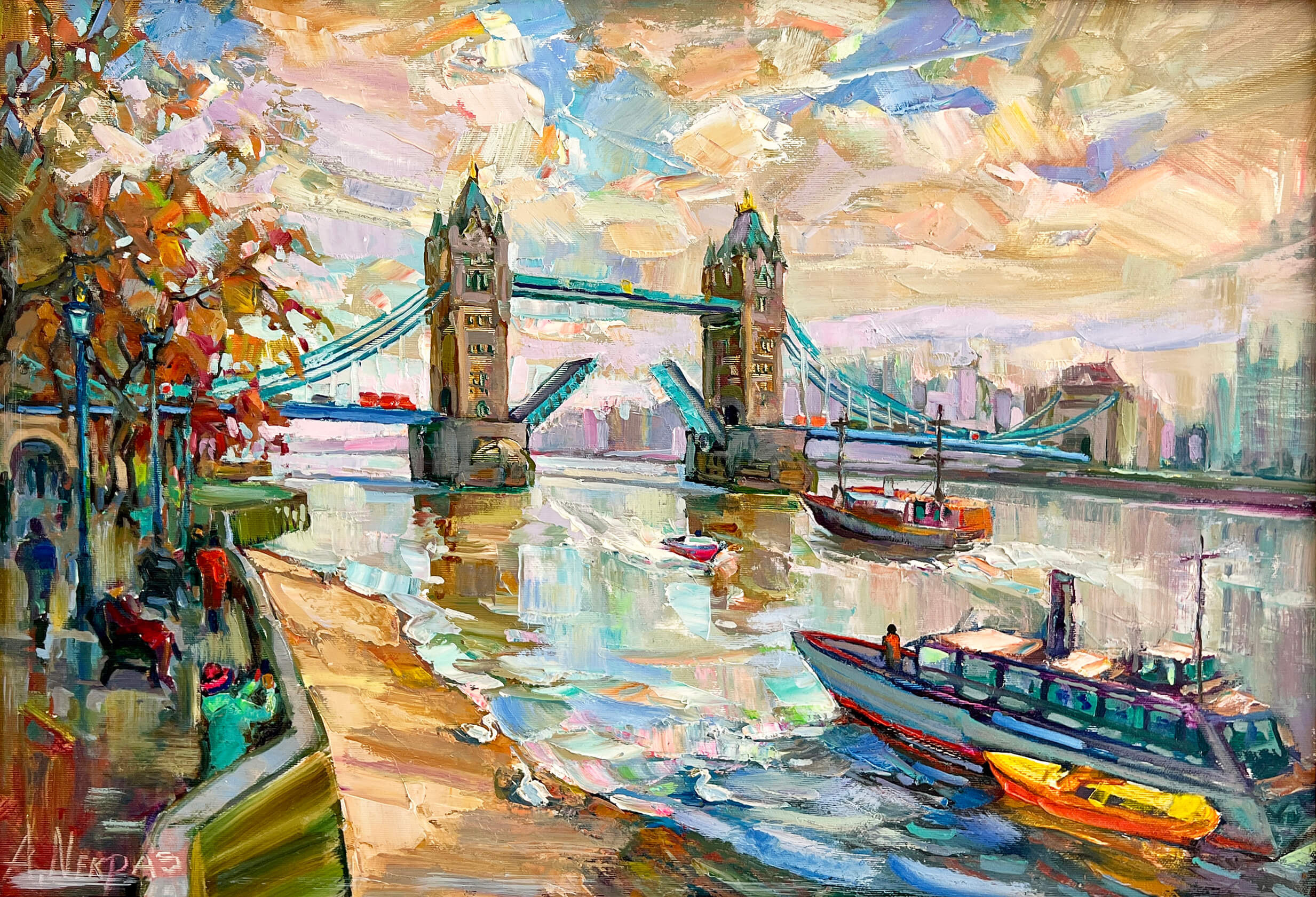 London. Andriy Nekrasov artist