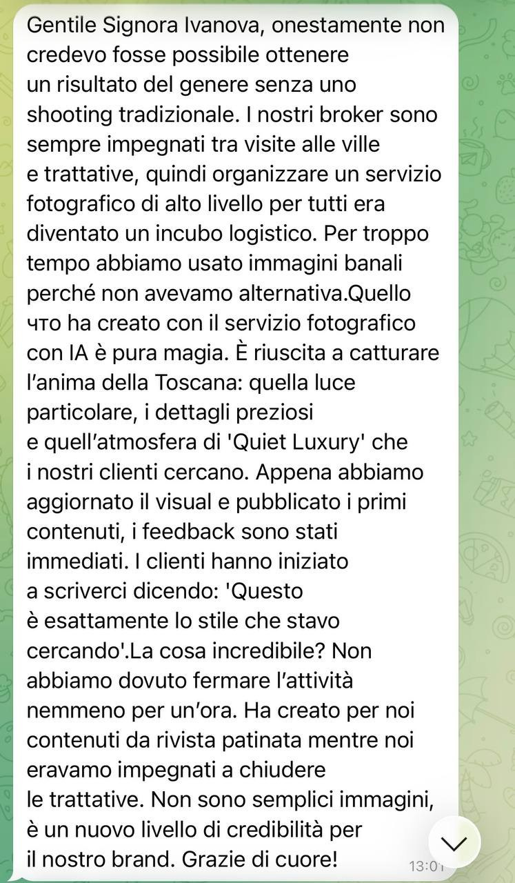 SERVIZO FOTOGRAFICO CON IA PER AGENZIA IMMOBILIARE IN TOSCANA