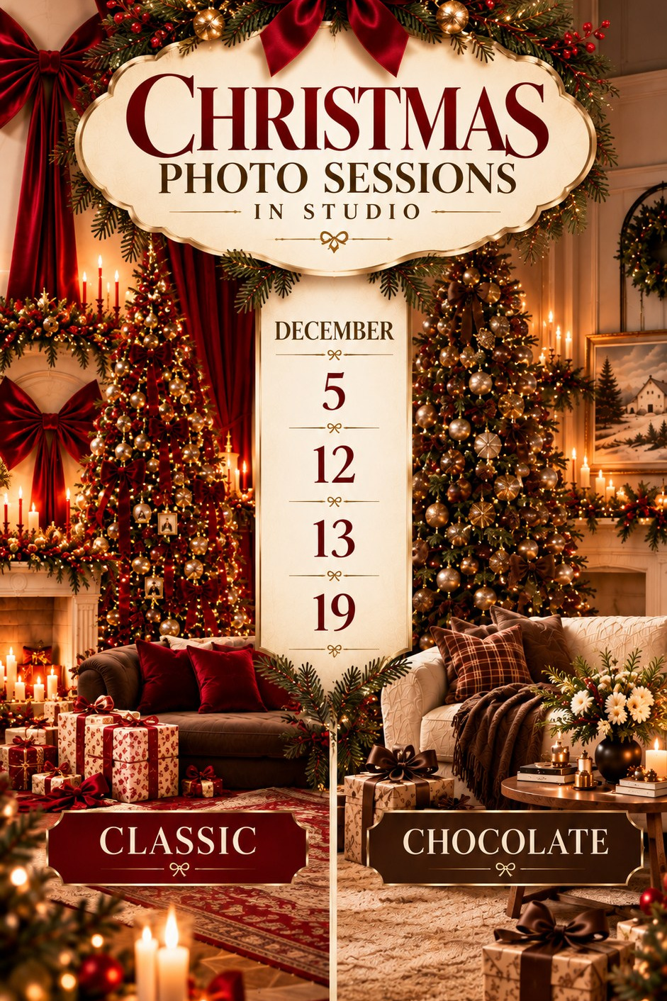 Miami Christmas Photoshoots 2026 | Ksenia Derzkaya