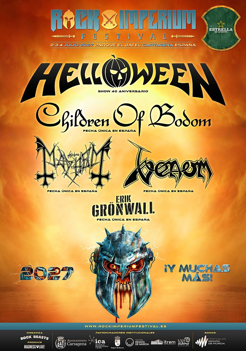 Rock Imperium 2027 Announces First Lineup: Helloween, Mayhem and Venom | FOTKAI