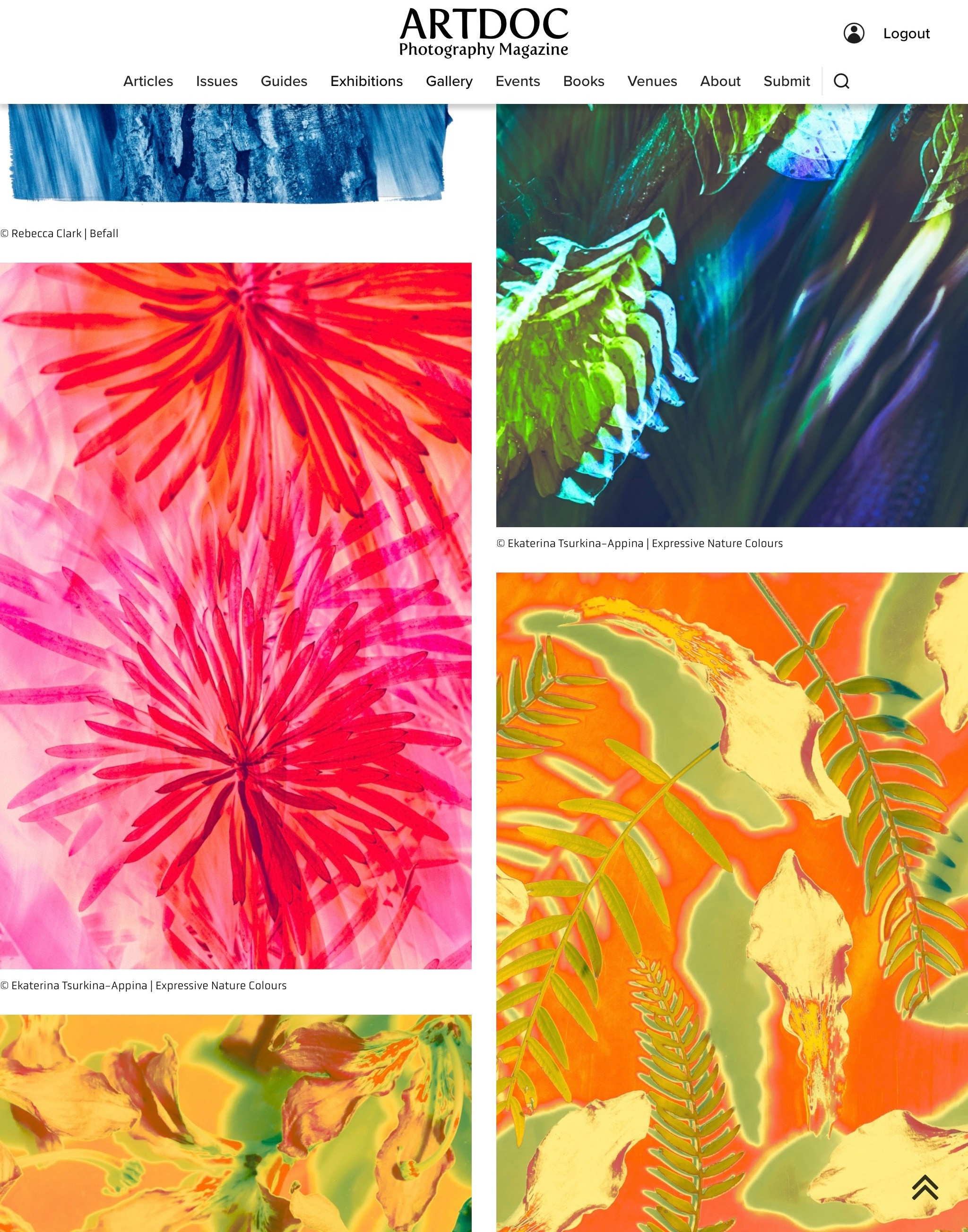 ARTDOC MAGAZINE Online Exhibitions. Ekaterina Tsurkina-Appina Photography Canada