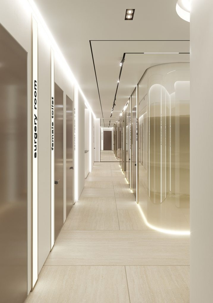 ELEMENTAL DAY SURGICAL CENTRE IN DUBAI. Interior Design & 3D Rendering | Alena Bulataya Design Buro