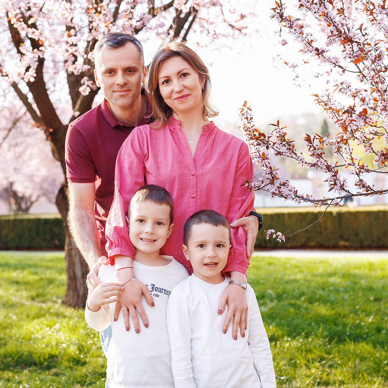 Весенняя фотосессия в Праге. Family and wedding photographer in Prague Natalia Fedori