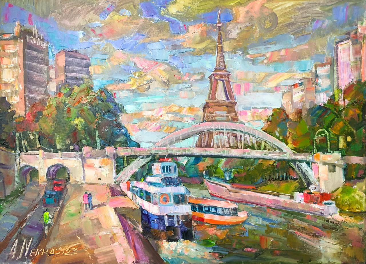 France. Andriy Nekrasov artist