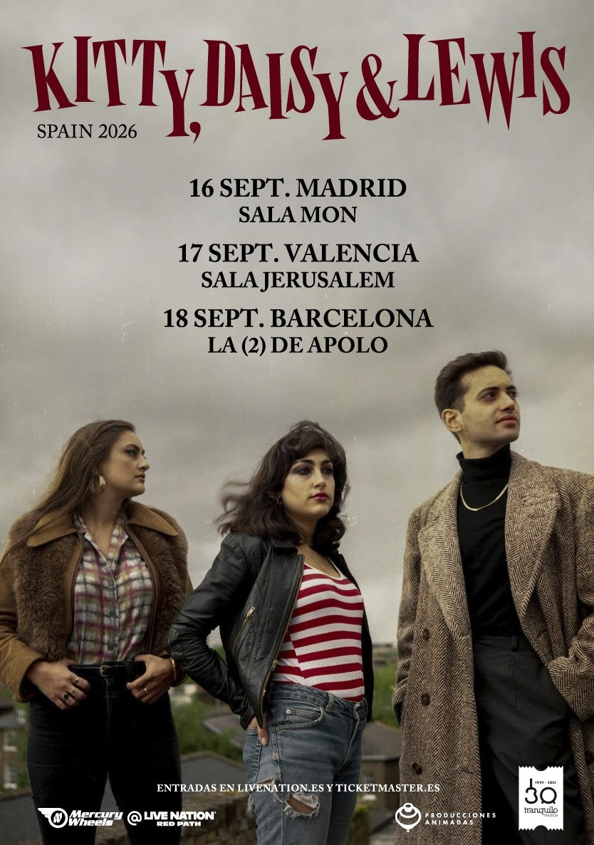 Kitty, Daisy & Lewis: conciertos en España 2026 – Madrid, Valencia, Barcelona | FOTKAI