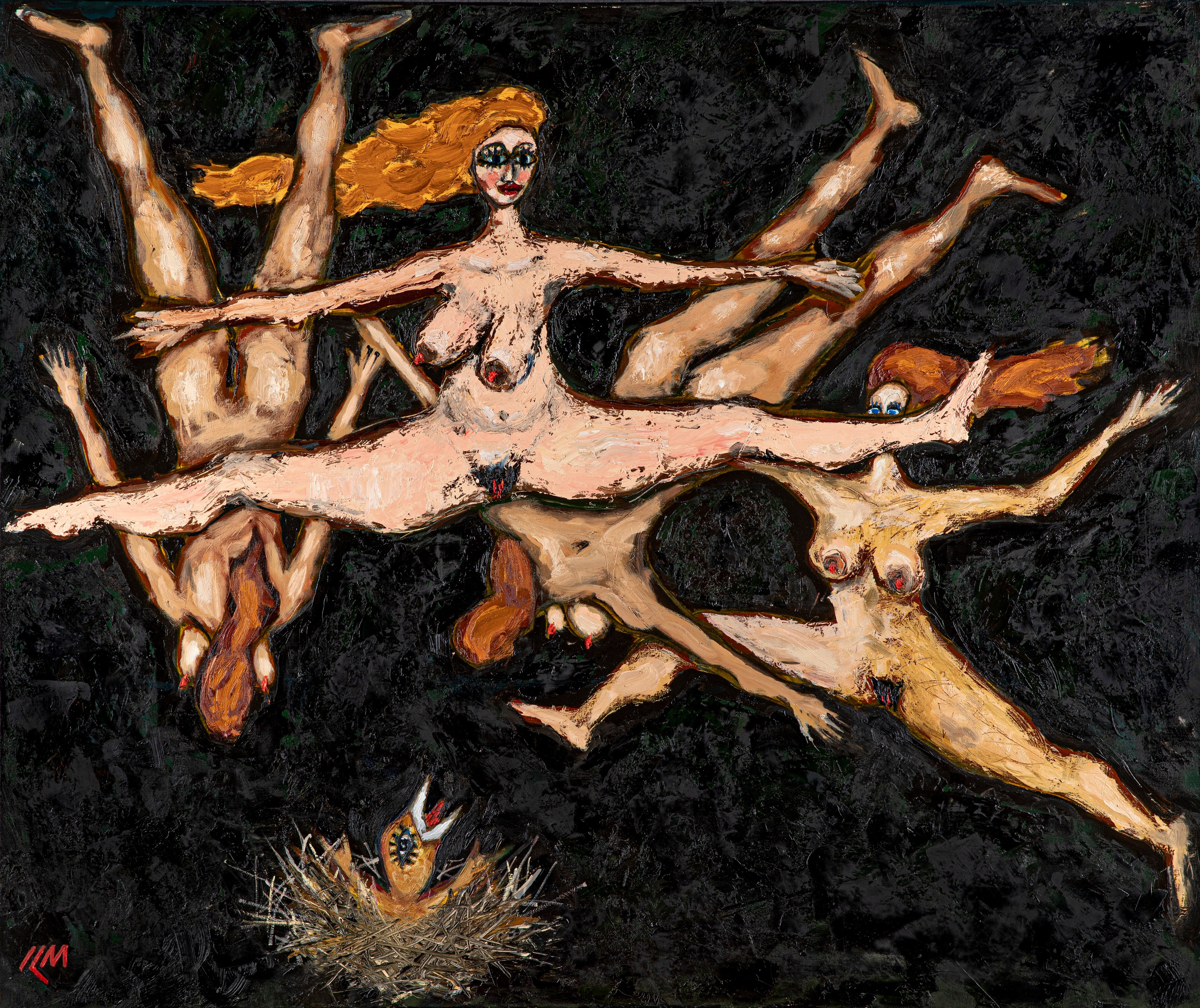 FLYING OVER CUCKOO’S NEST. KAMRAN MAMMADOV ART