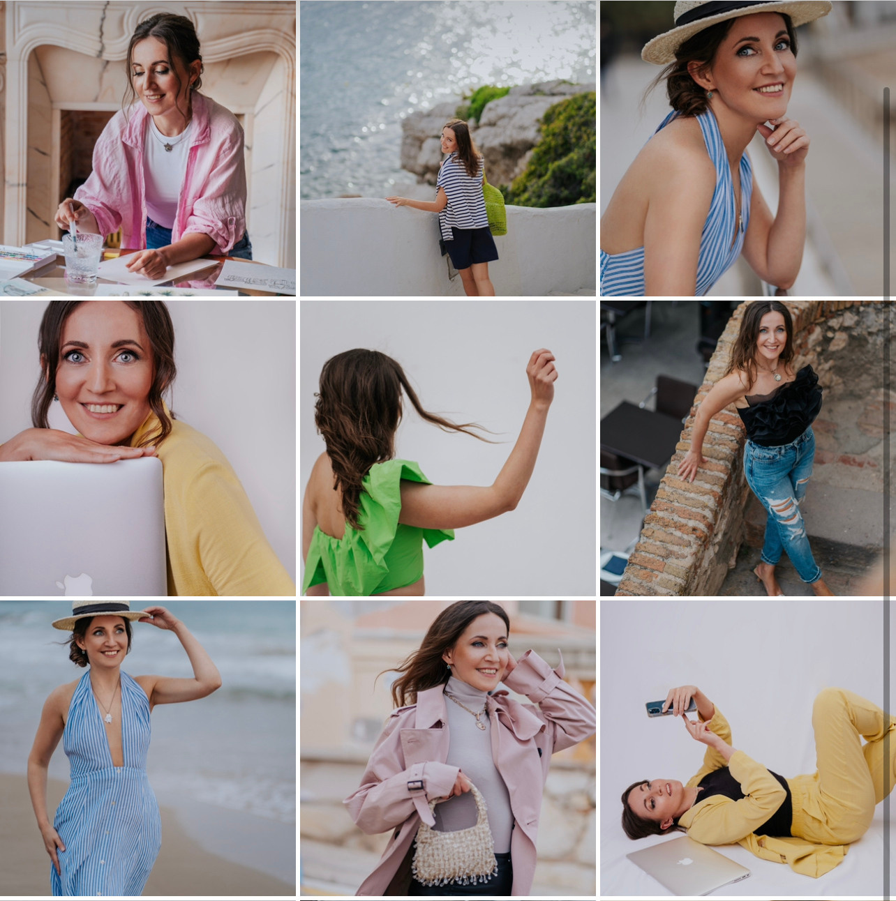 Barcelona Personal Brand and Business Photoshoots and Video Production. Oxana Dia Business and Brand Photography and Videography in Barcelona