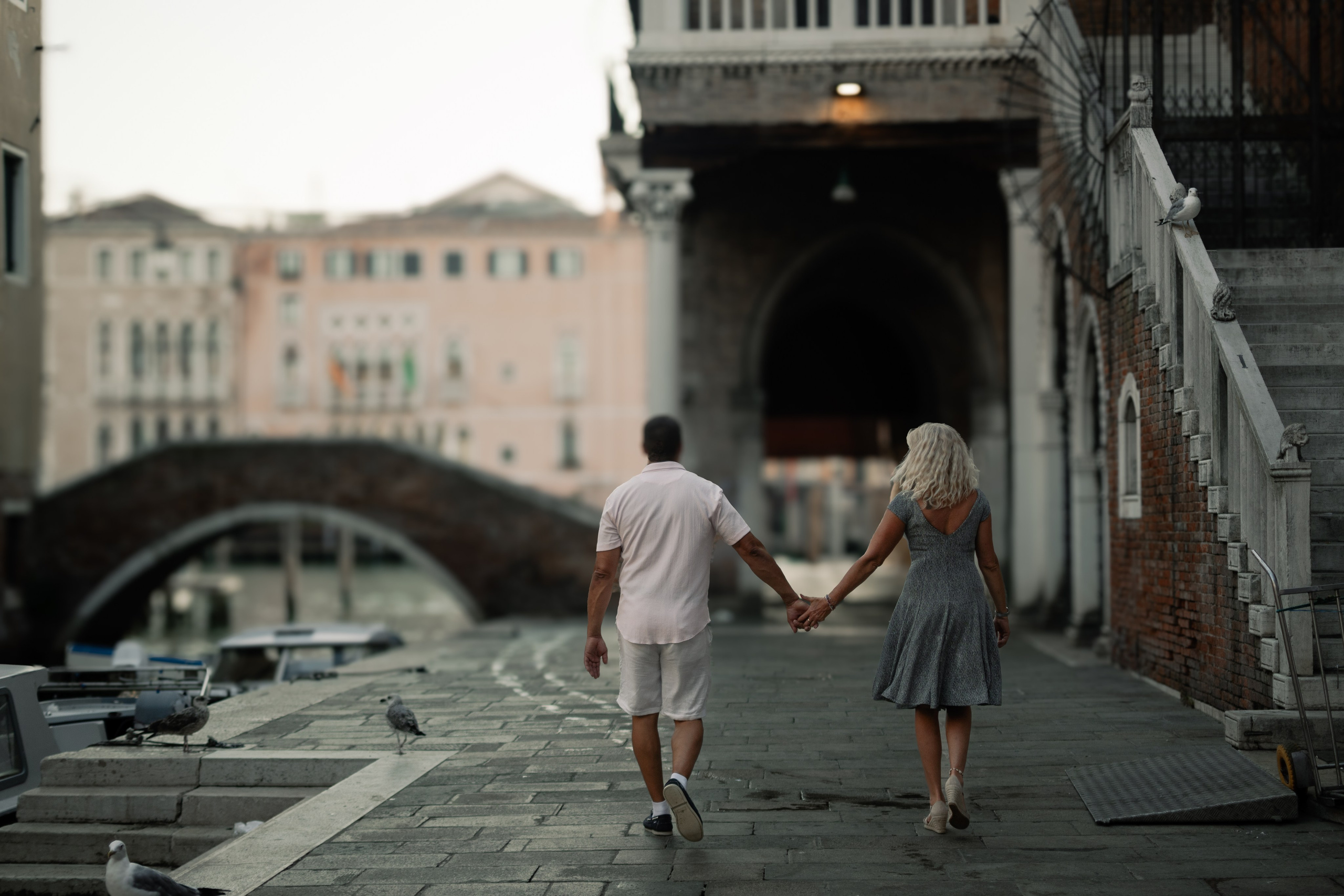 Gerald and Cecilia. Photographer in Venice, Italy. Yana Zotova