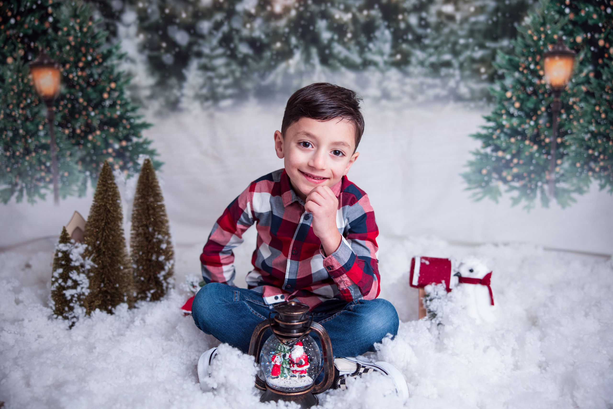 Séance Photo de Noël 2024. Photographe professionelle spécialisée dans la photographie de grosses