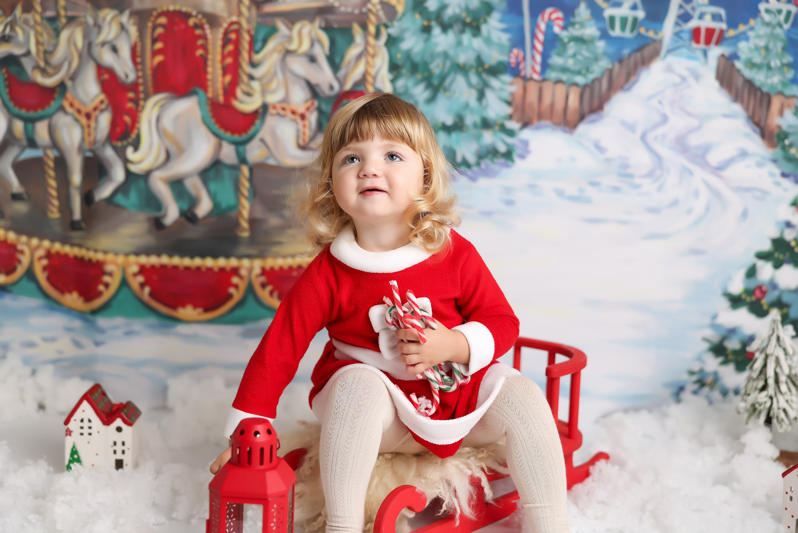 Séance Photo de Noël 2024. Photographe professionelle spécialisée dans la photographie de grosses